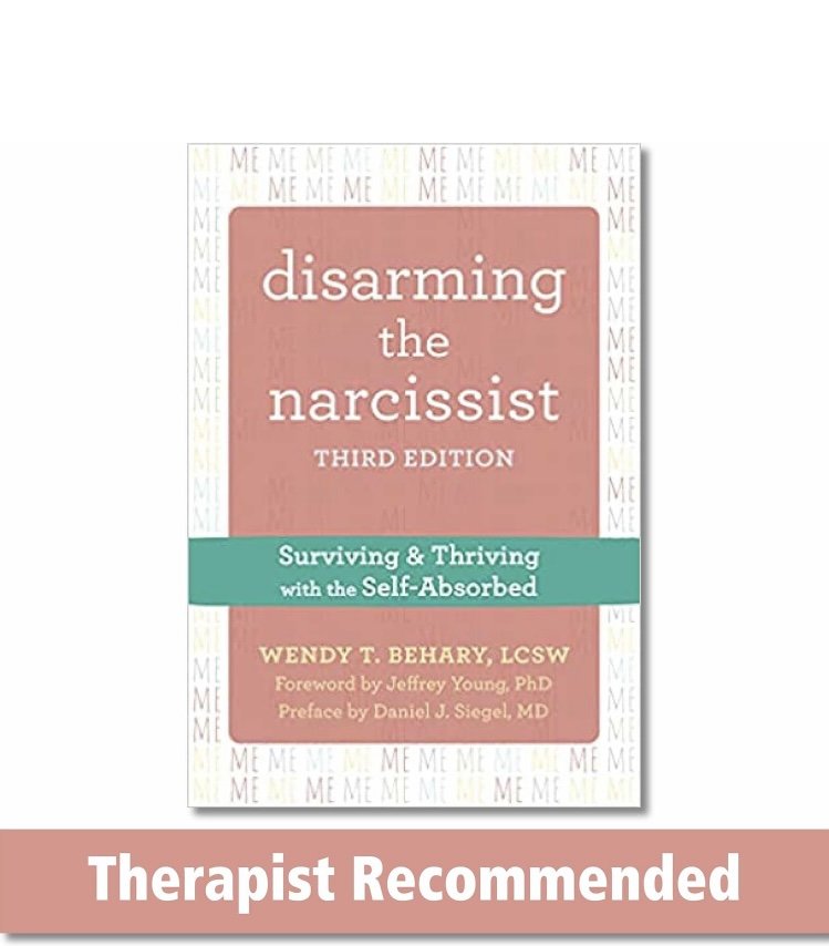 Inspirational book about how to disarm a narcissist, Surviving and Thriving with the Self Absorbed
