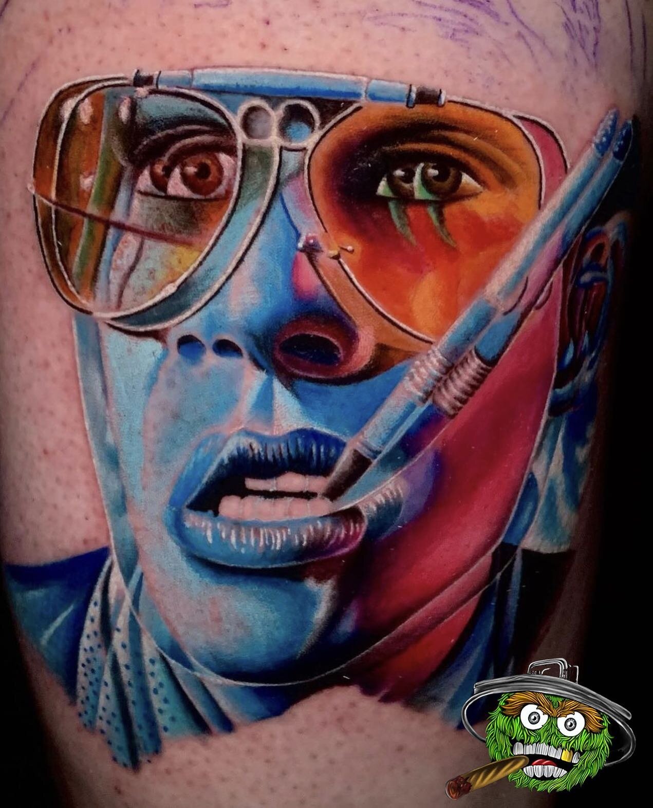 Fear and Loathing piece done by @mrgrouchtattoos. Come by for a free consultation and get your next tattoo scheduled now!

@mrgrouchtattoos
@satoritattoocollective

#fearandloathing #johnnydepp #colorrealism #realism #portrait #portraitartist #texasp