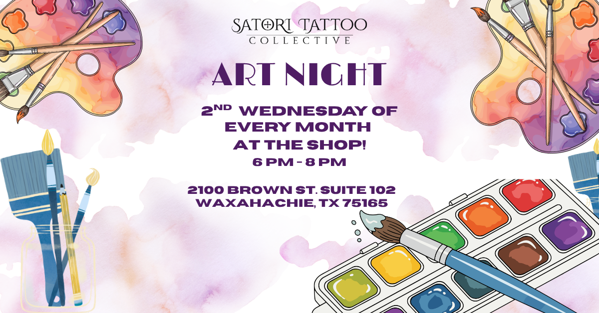 Art Night is Back at Satori Tattoo Collective!