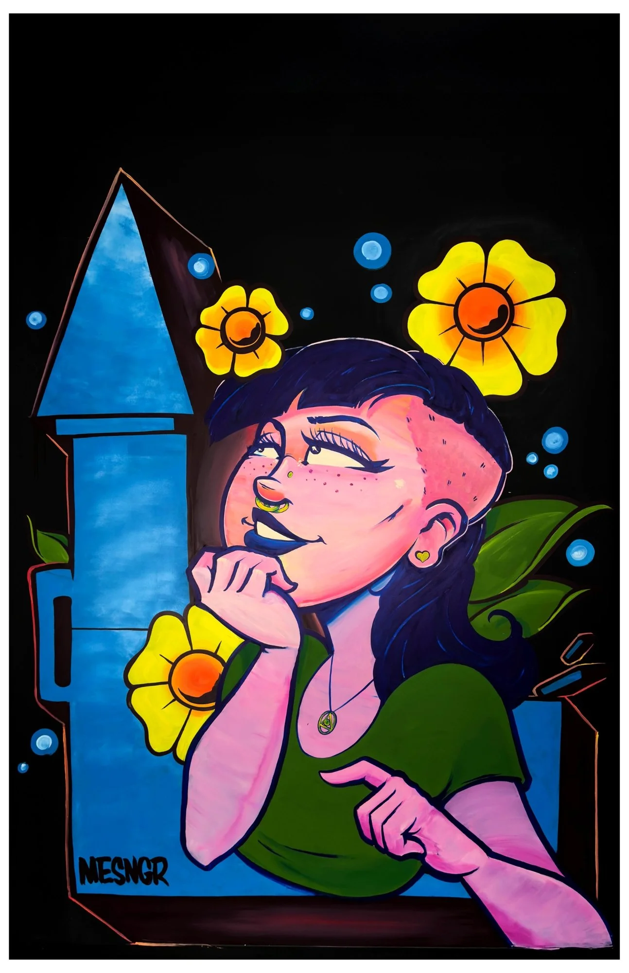 Mural Gallery Print: Mesngr