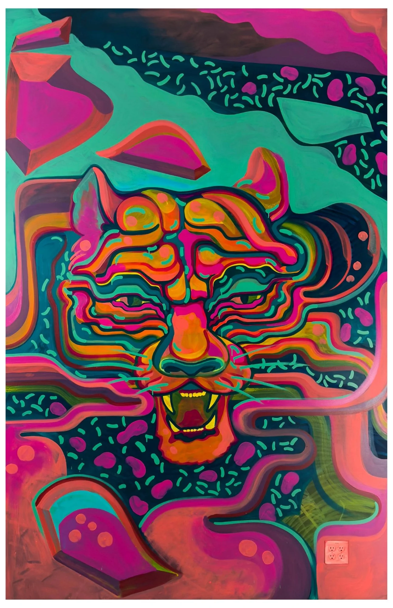 Mural Gallery Print: Jimmy Paints