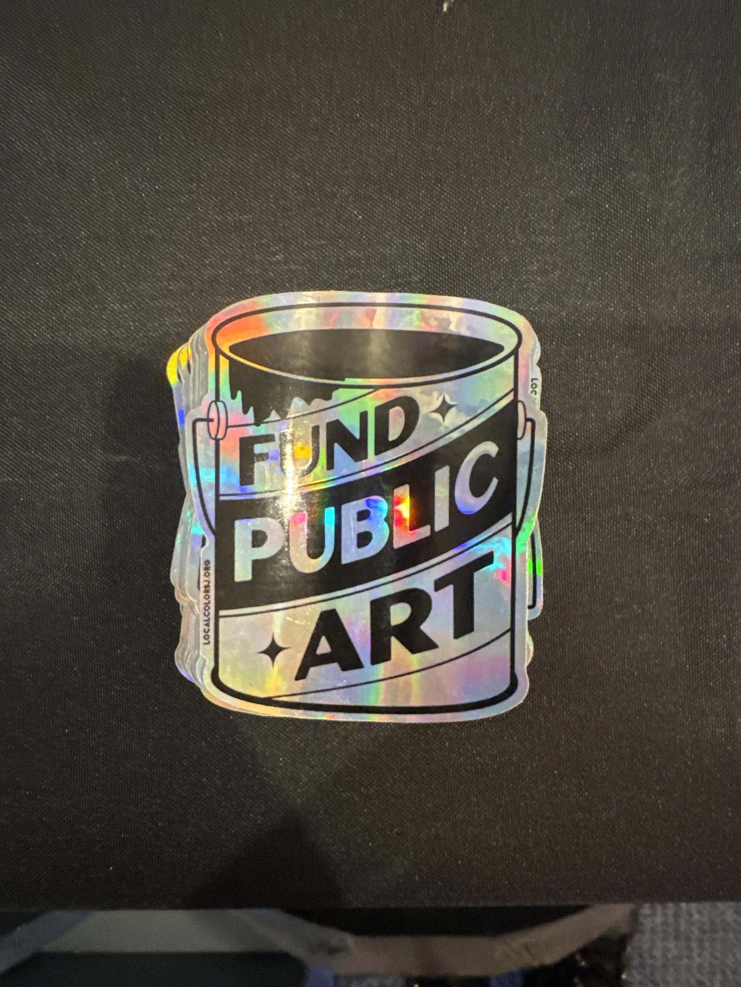 Fund Public Art Sticker