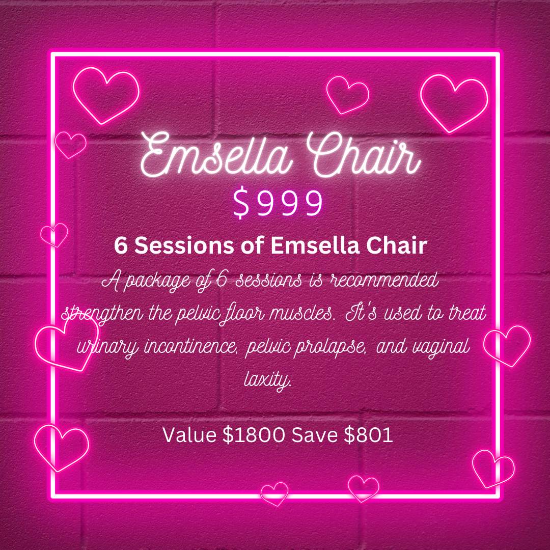 Emsella Chair to Help with Incontinence and Pelvic Floor Strengthing