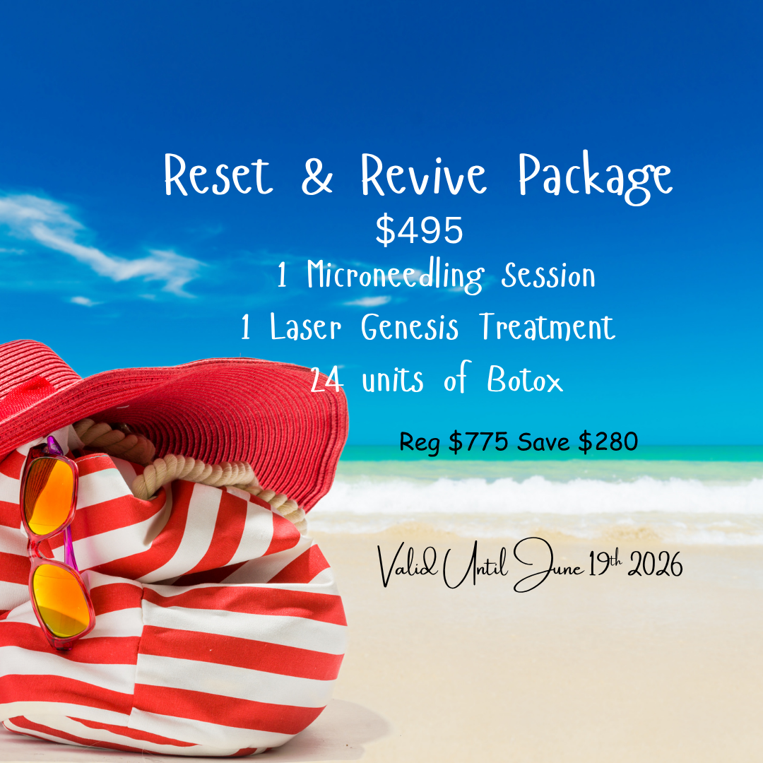 Botox 24 Units  & 1 Laser Genesis & 1 Microneedling Treatment