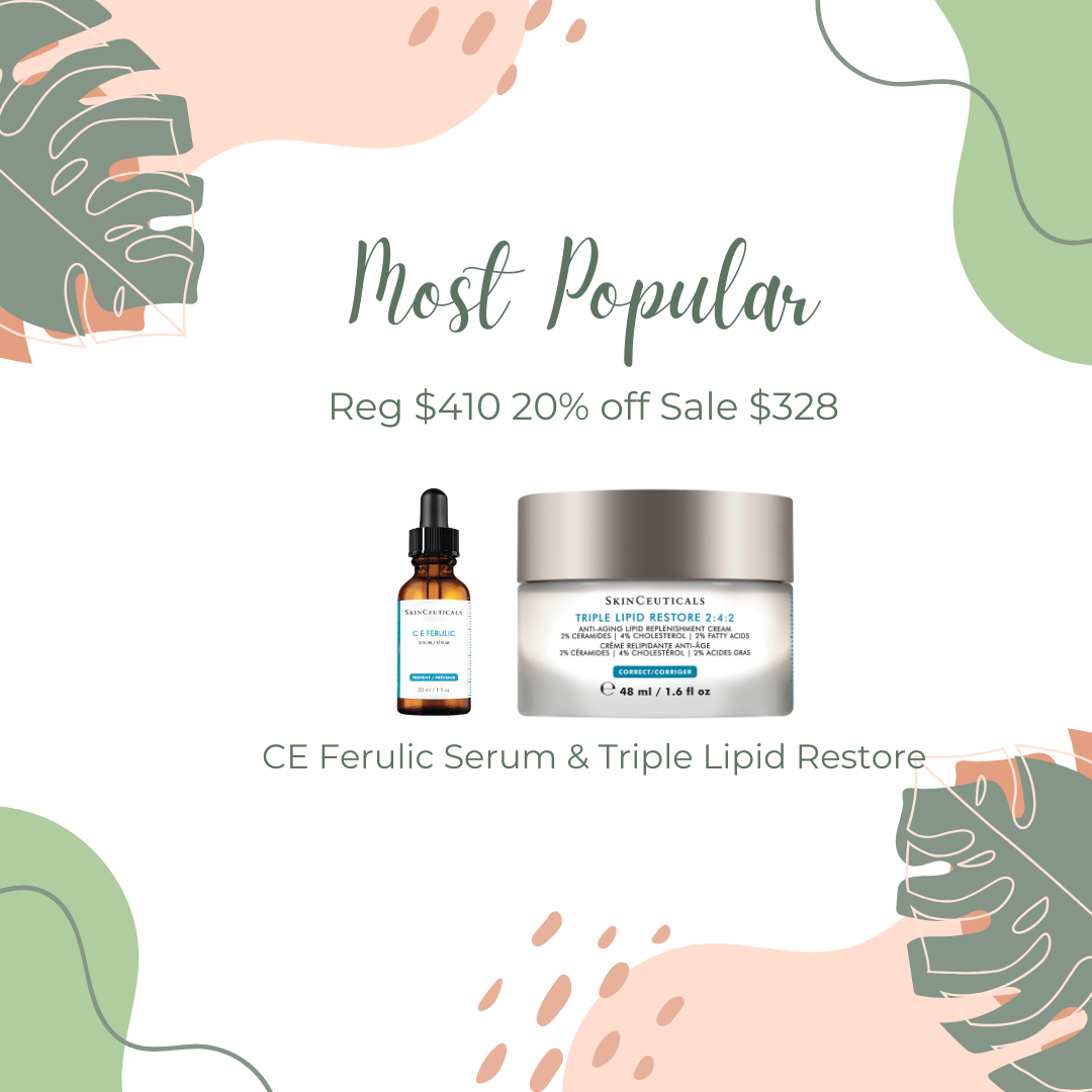 "Most Popular" CE Ferulic Serum & Triple Lipid Restore