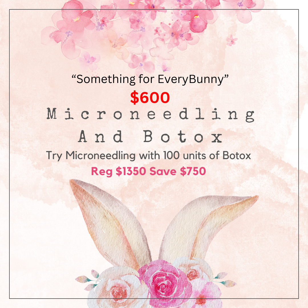 Botox Cosmetics 100 units try 1 session of Microneedling