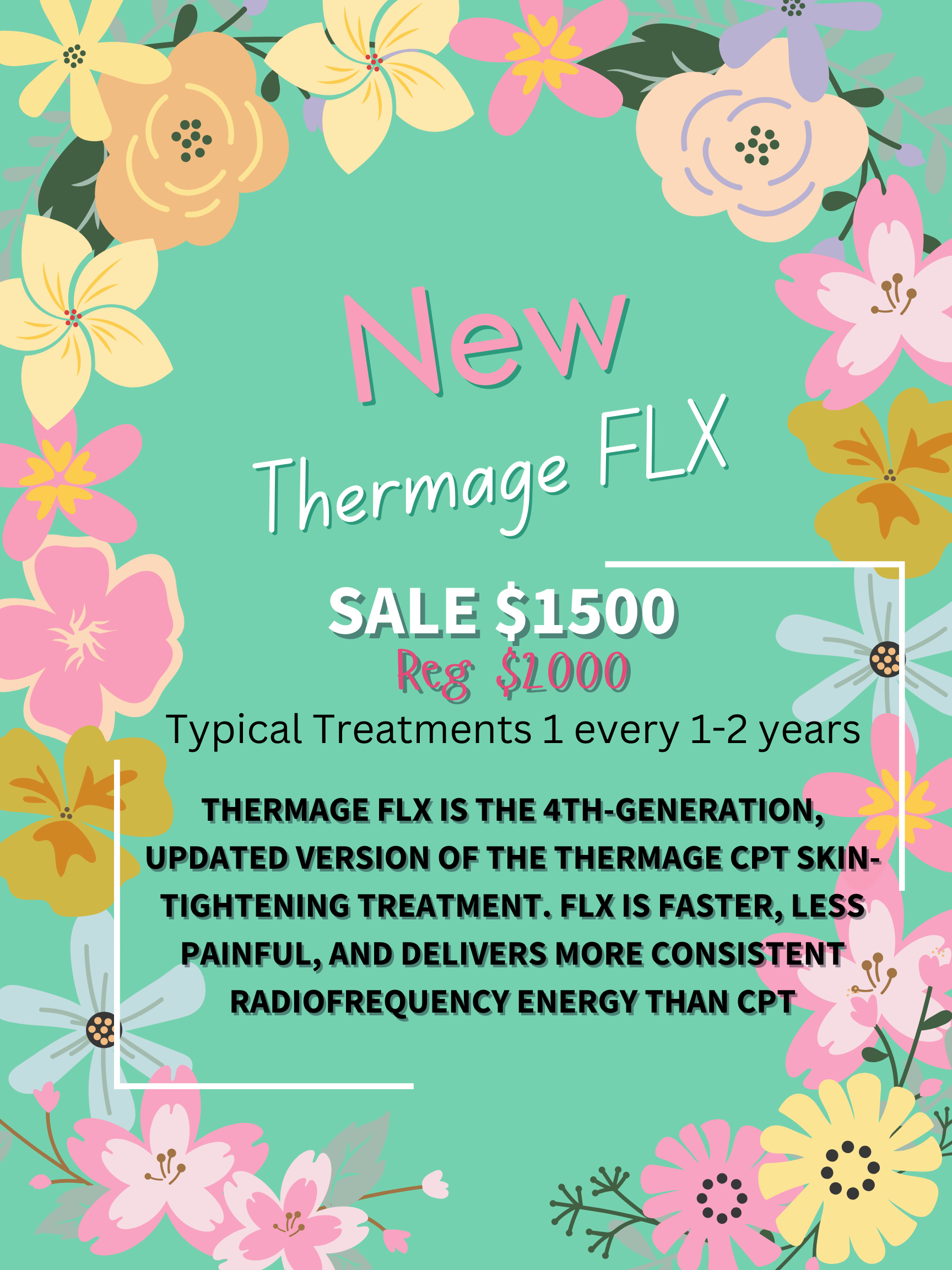 New 4th Edition Thermage FLX Treatment