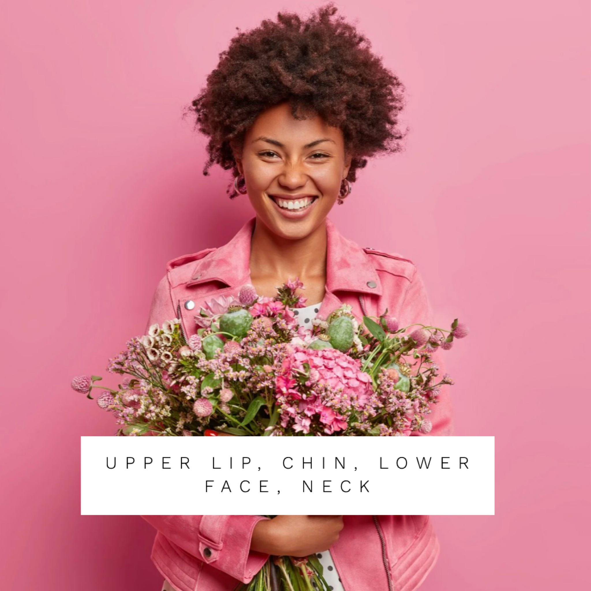 Upper Lip/ Chin, Lower Face, Neck Laser Hair Removal Per Session Valid Until May 8th 2026