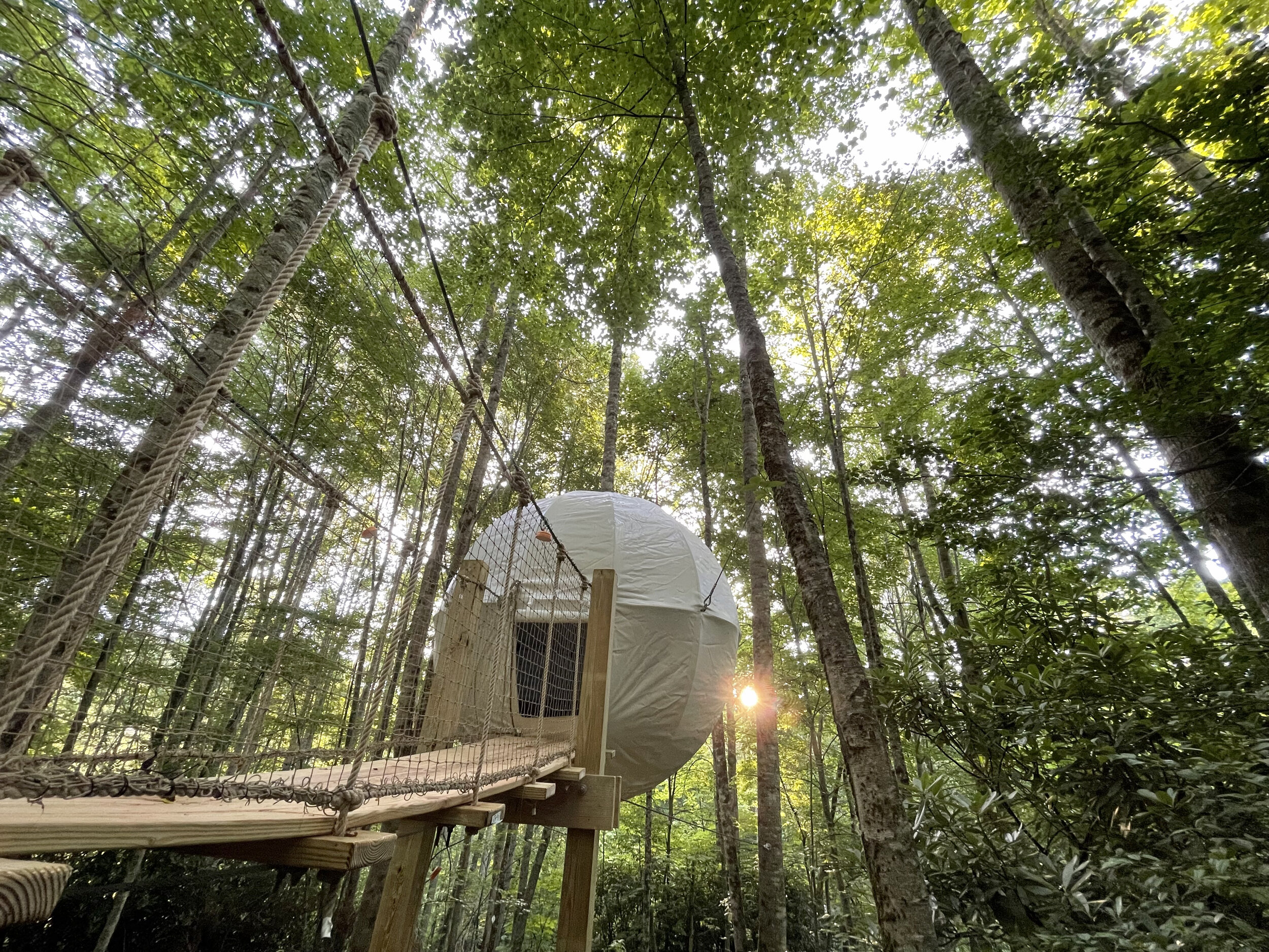 Boone Cocoon Glamping in Boone Blowing Rock North Carolina mountains