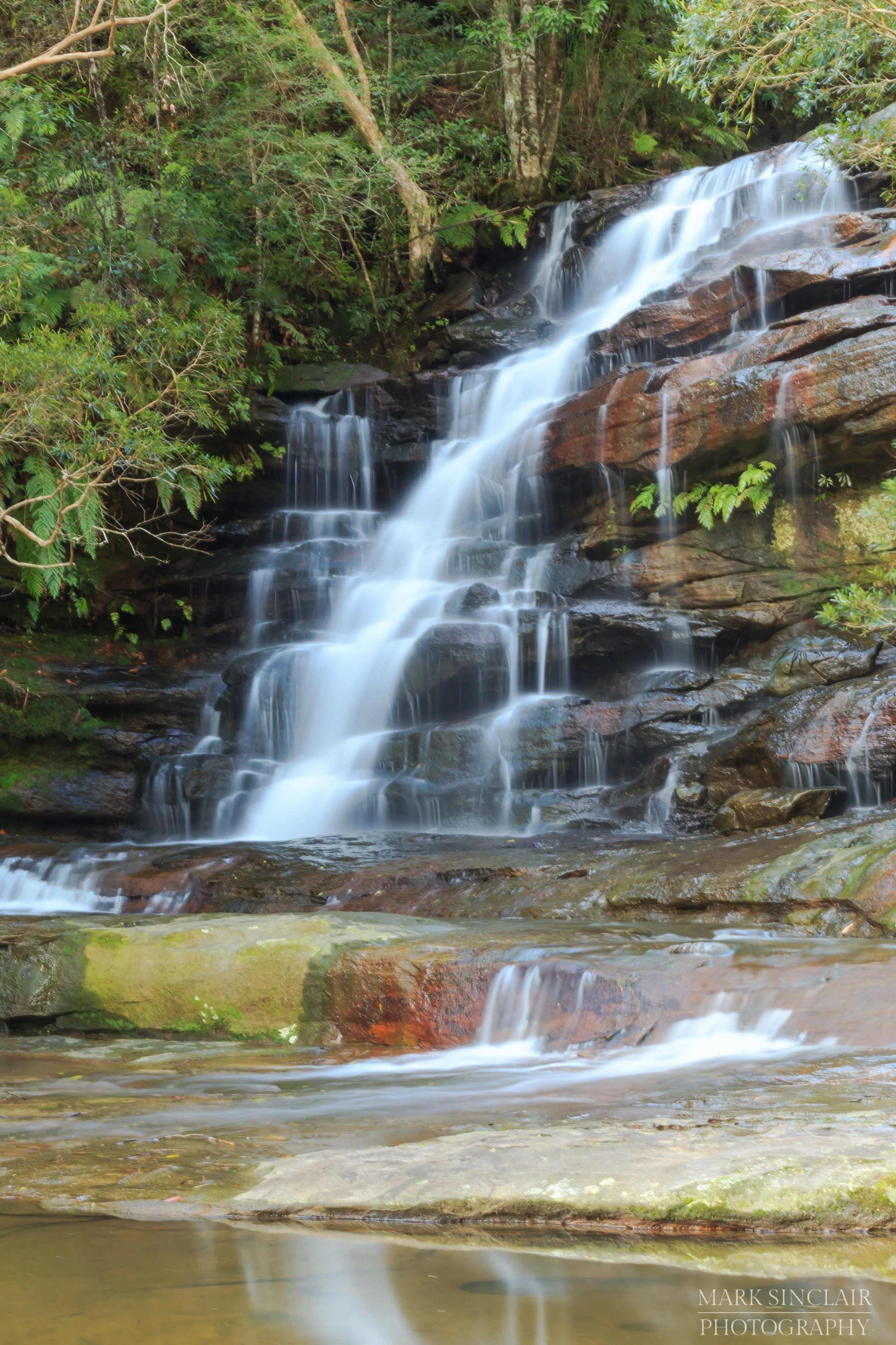   Somersby Falls - middle falls  