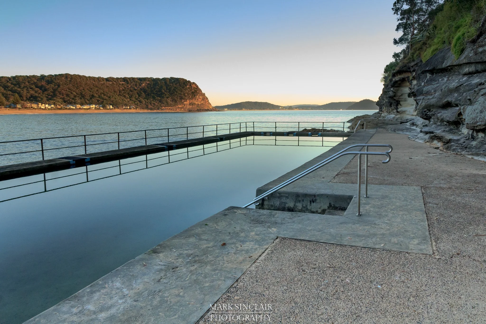   The ocean pool at Pearl Beach  