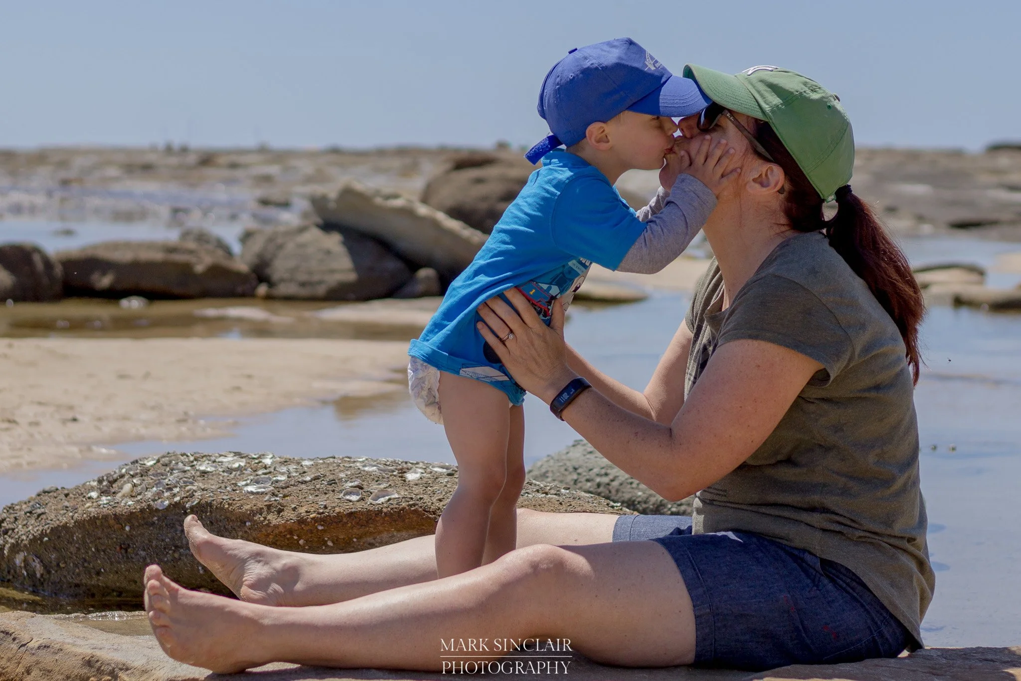   Family snap of my wife Tash, and my son Ryan  