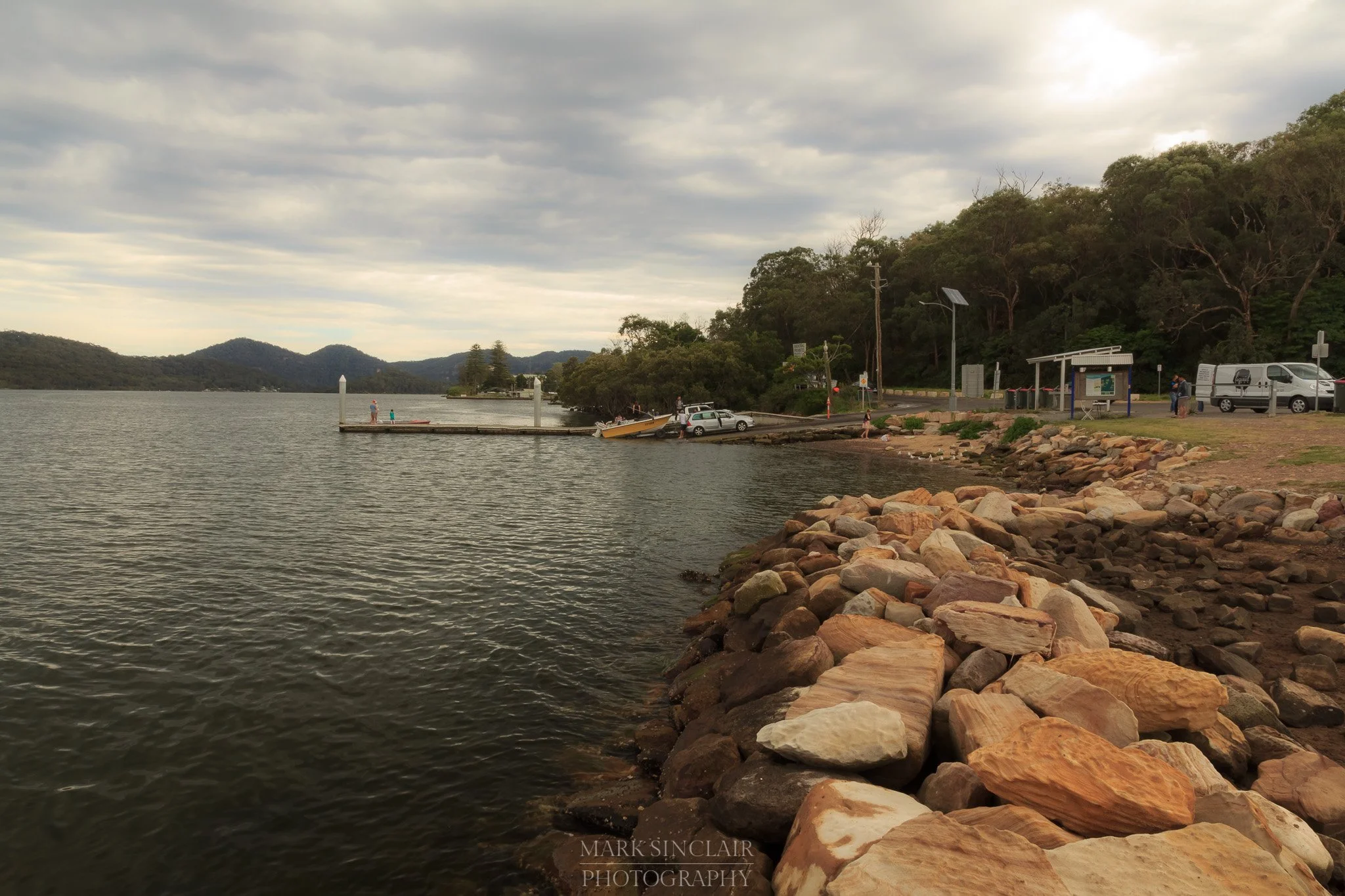   The boat ramp at Deerubbun Reserve  