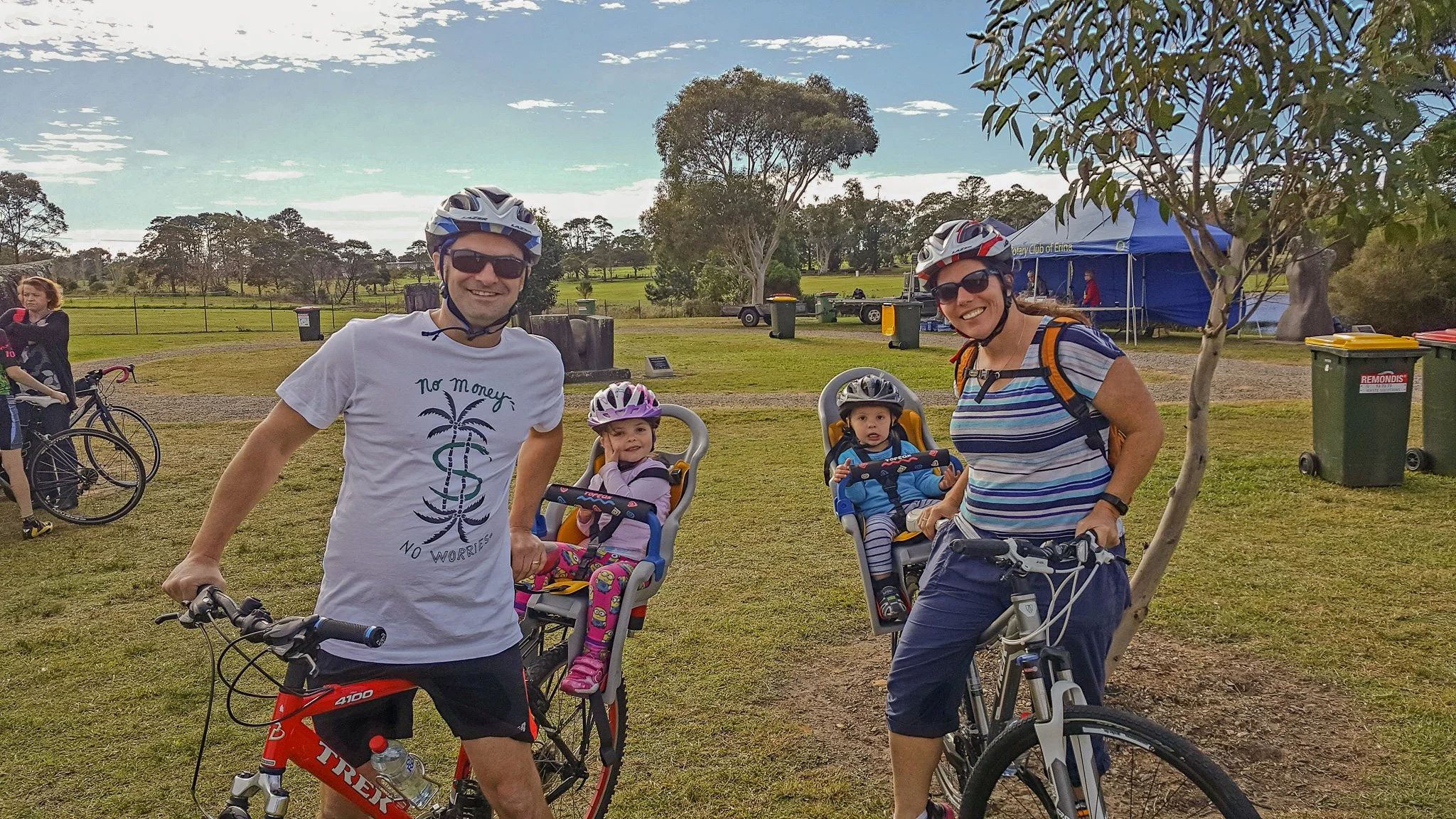   We took on the 20km Century Cycle Challenge earlier in the year finishing at Mt Penang Parklands  