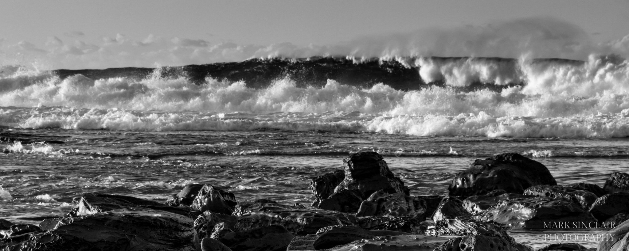   The offshore reef creates awesome surf breaks  