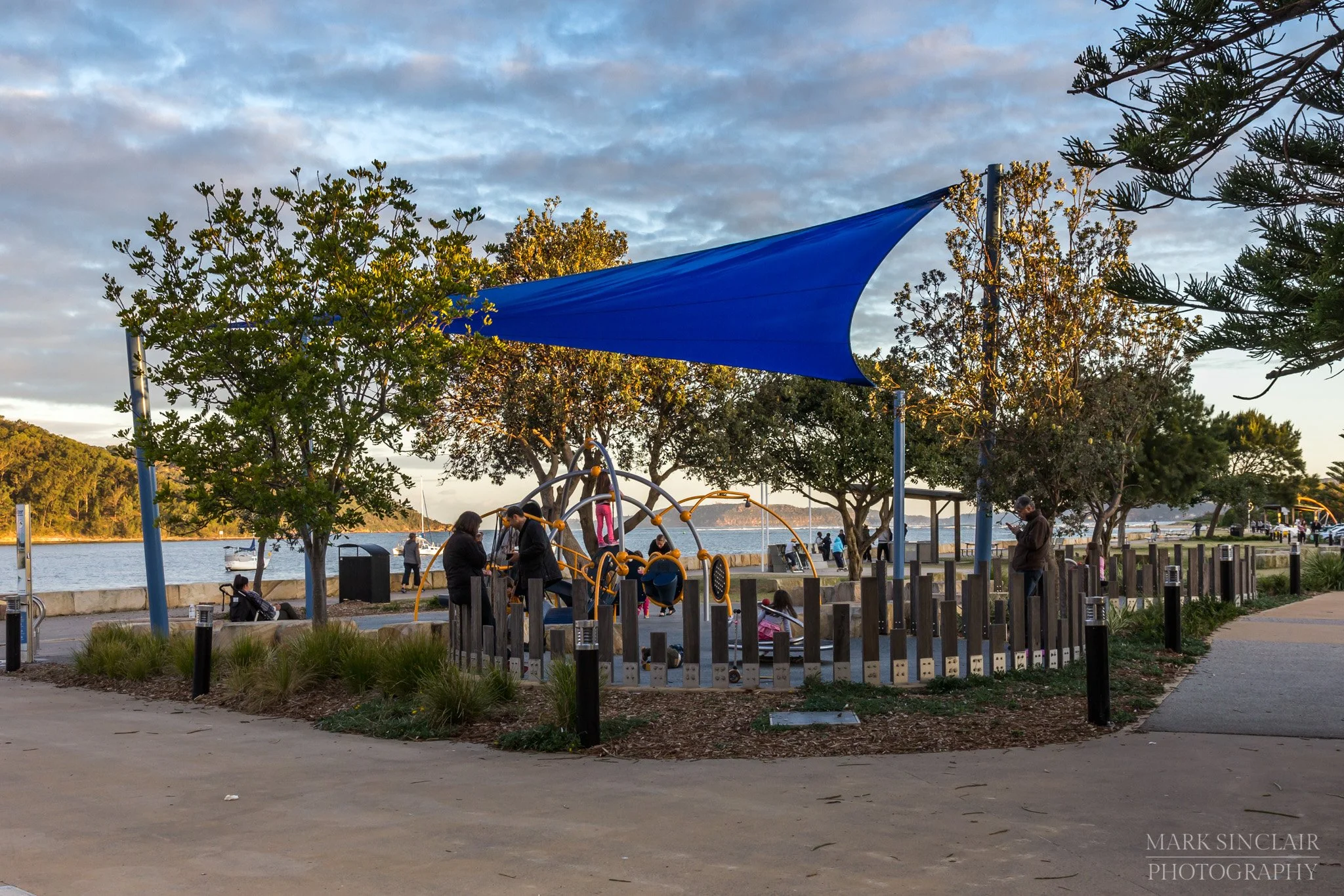   Playpark on the foreshore reserve  
