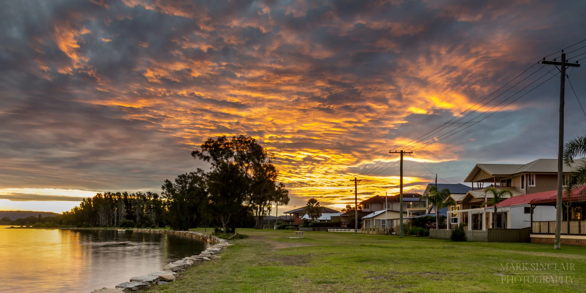   Sunset views for the lucky few who live by the water  