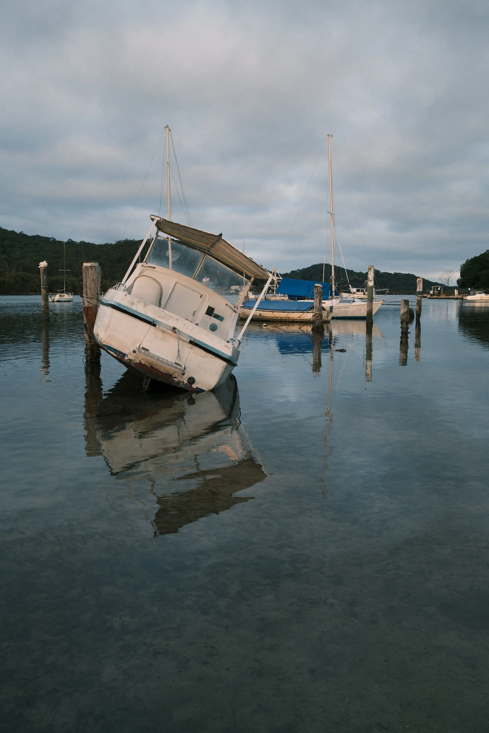   Low tide presents some great reflection angles  