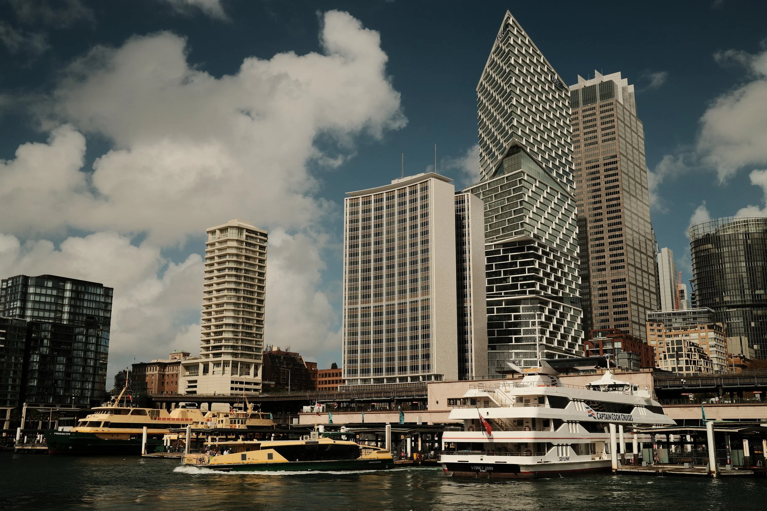   Harbour front at Circular Quay  