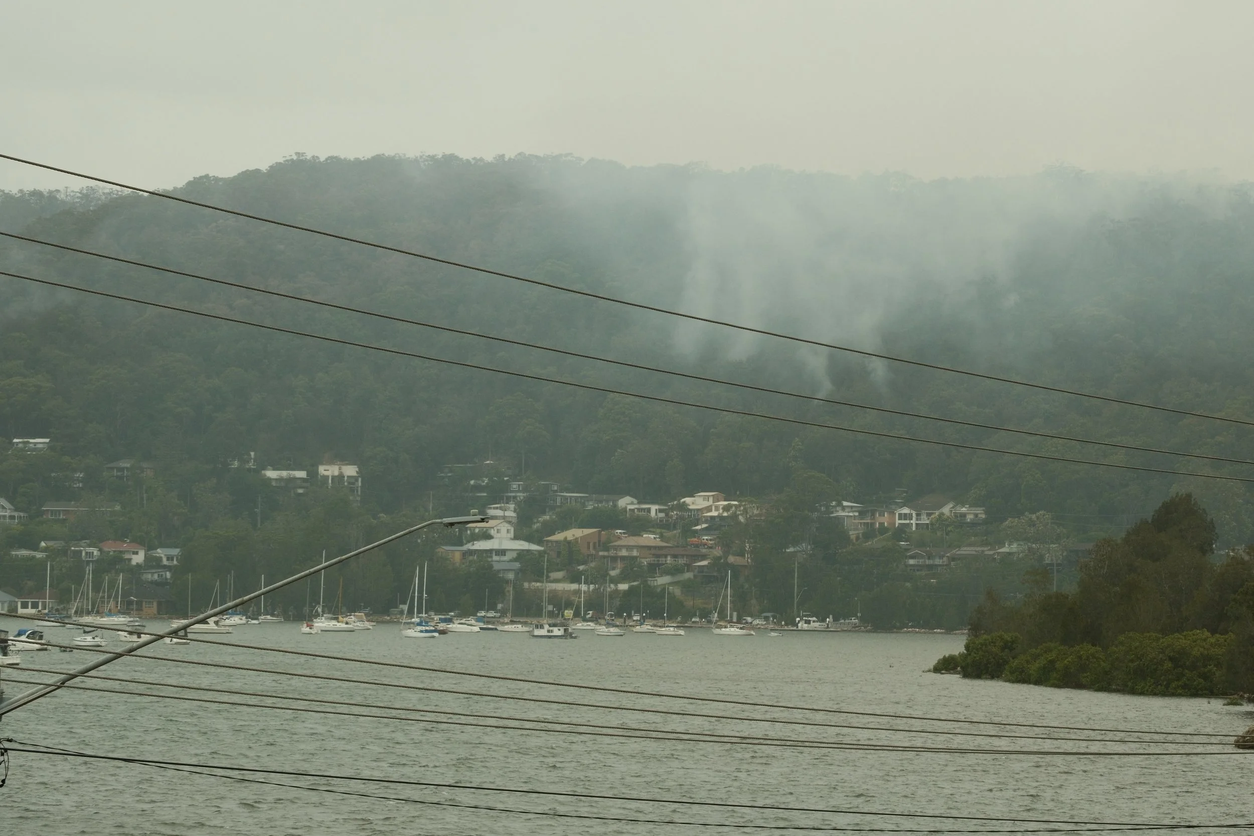   View from Tascott Railway Bridge  