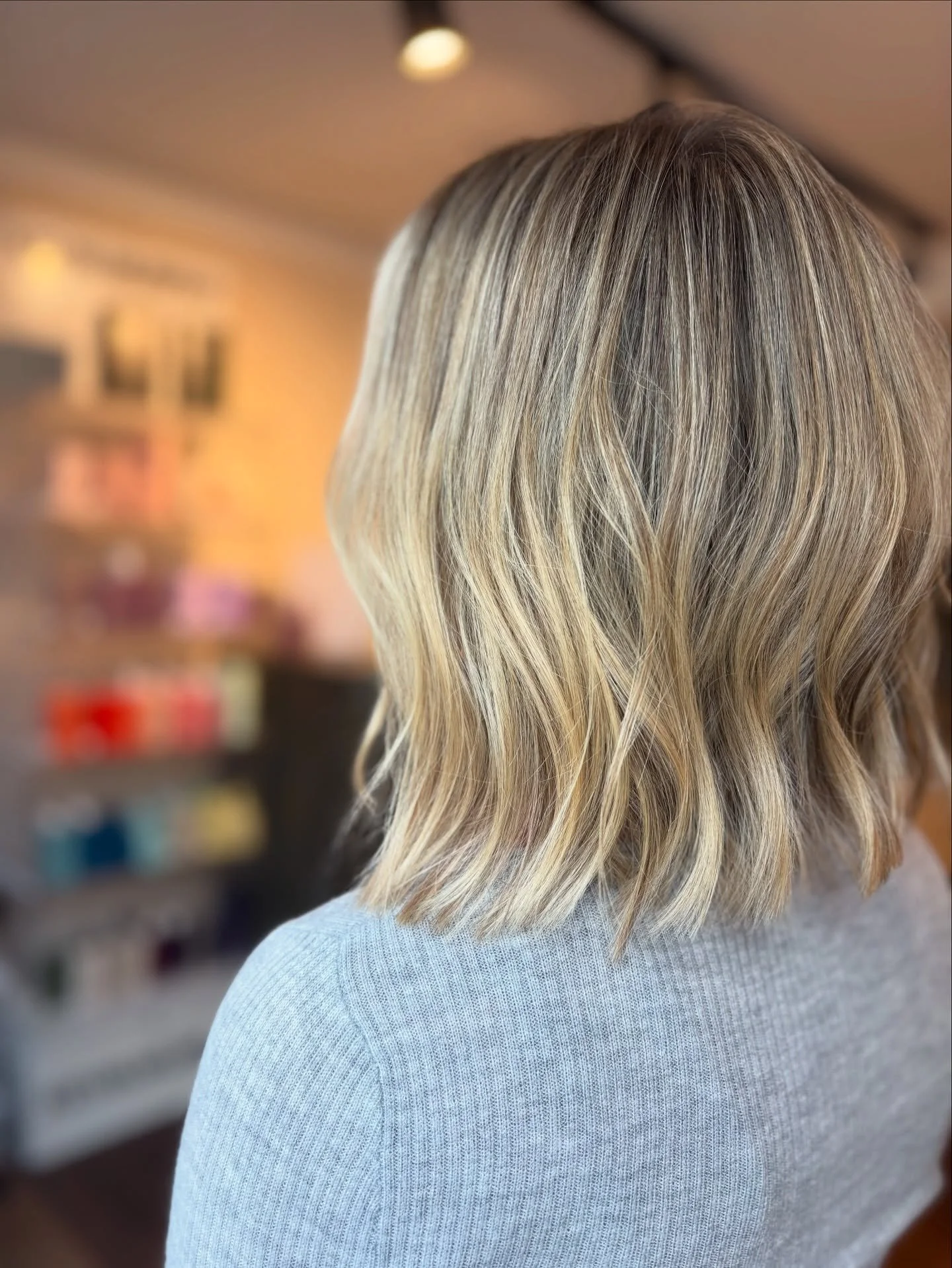 &bull; LOWLIGHTS &bull;

We didn&rsquo;t add any blonde during this appointment. We used lowlights to give a more lived in look and also change the tone of the blonde. By adding lowlights it took away the brassy look leaving a more sophisticated crea