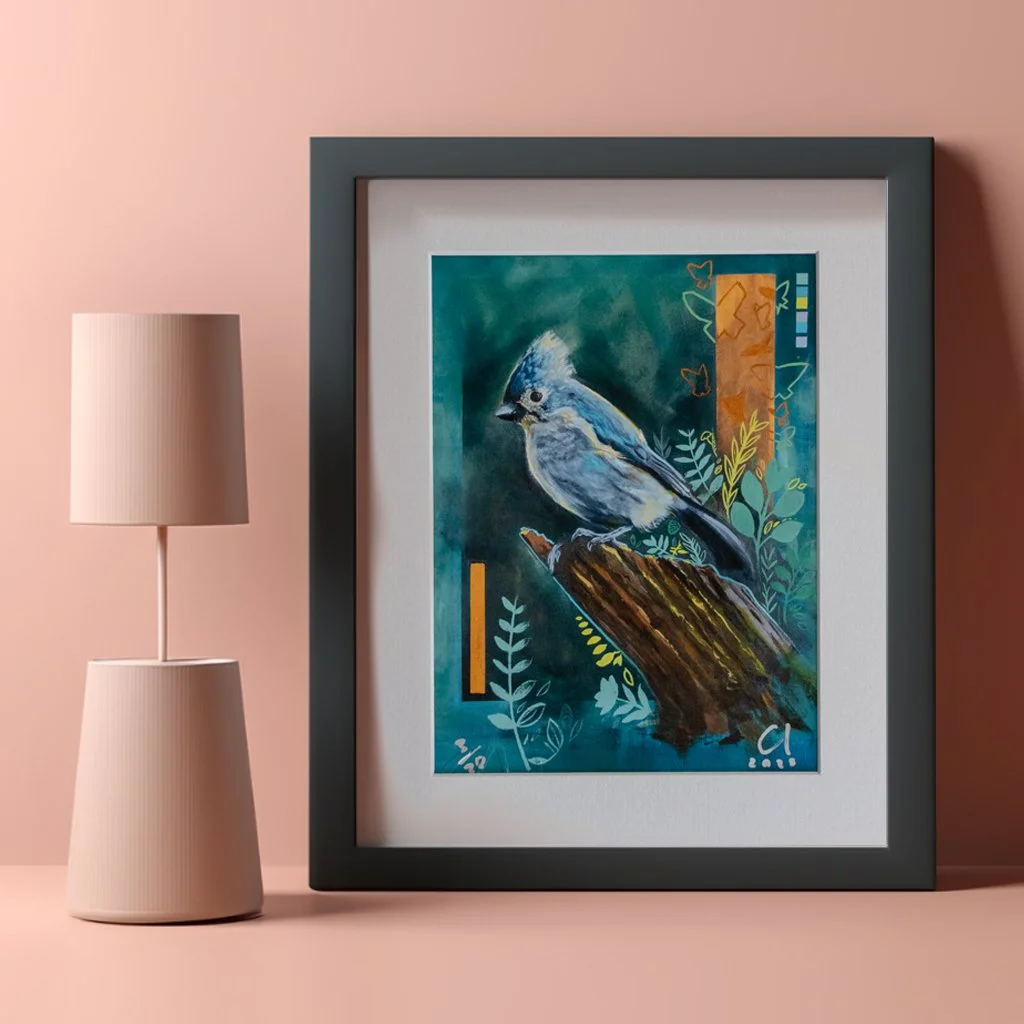 TuftedBluetitWebSquare1200Framed .jpg