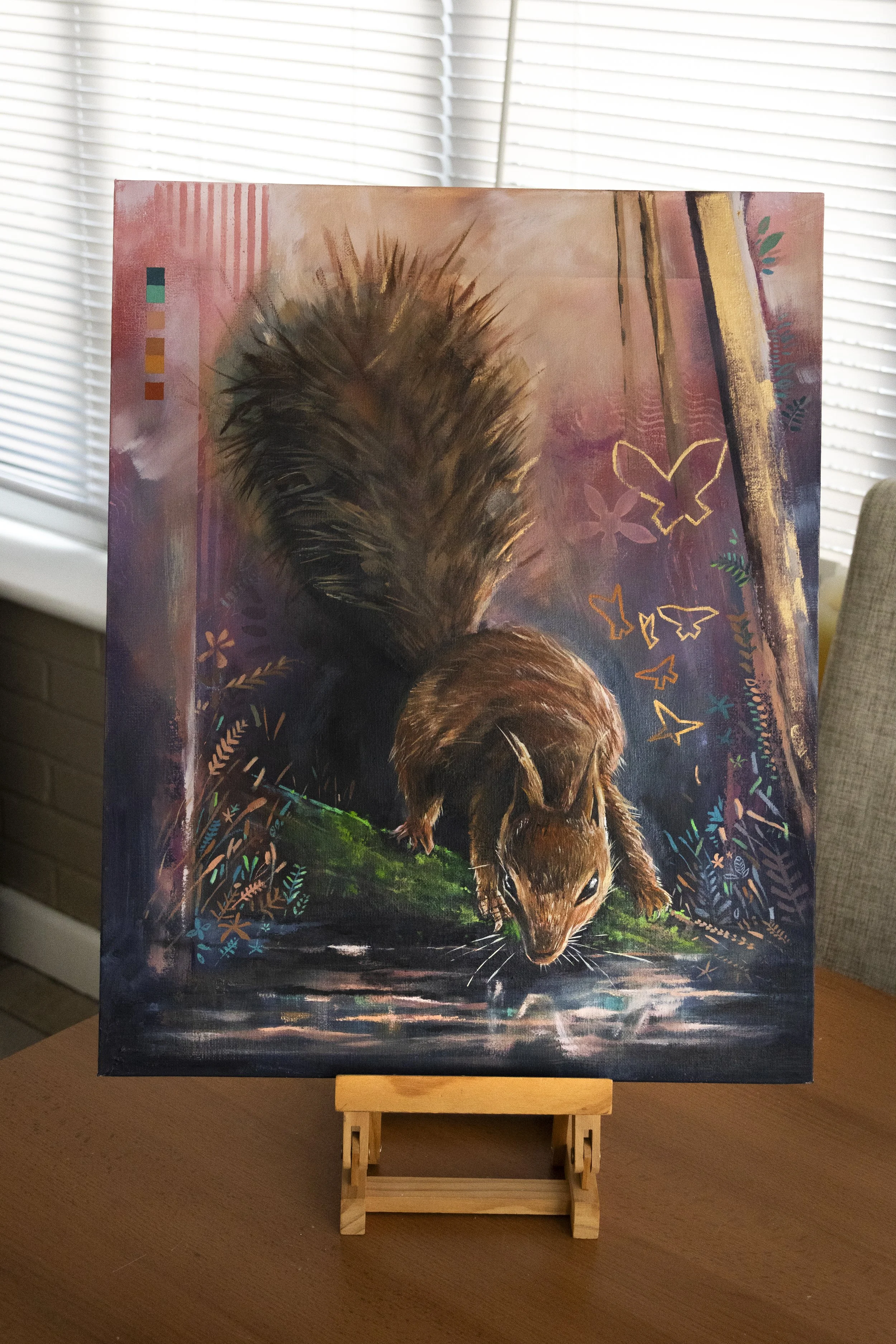 Red Squirrel Original Oil Painting.jpg