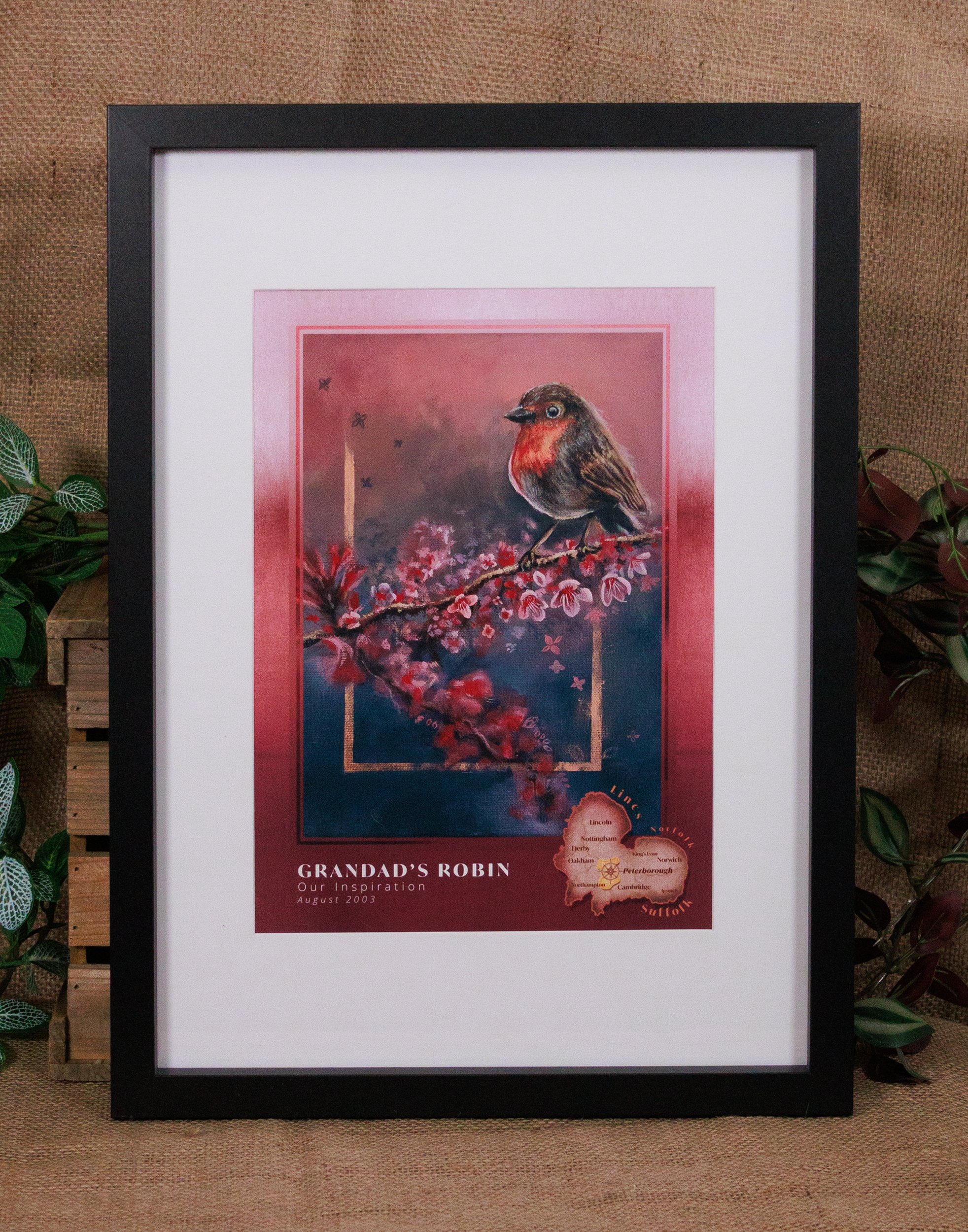 Robin Custom Art Print