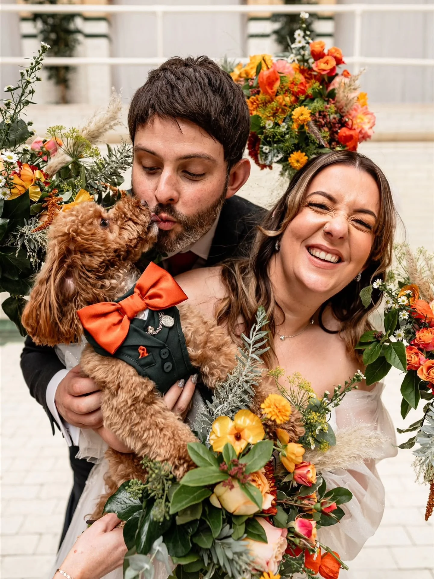 STAR OF THE SHOW

If your pooch is part of your wedding, you best believe they'll be having their own little shoot! 

I adore seeing your pooches on your wedding day. Being a  fur baby momma, I know how precious they are to you! 

If you're allowed t