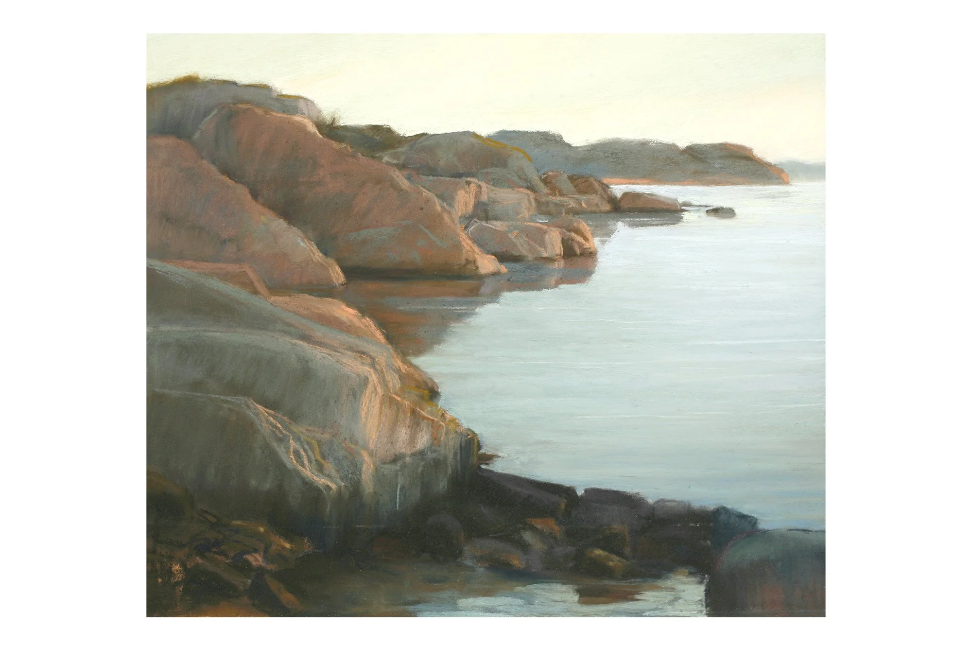 28 - Svaberg - sheet size A3+ – picture size 29x33,74 – edition 15 numbered and signed copies. Printed on Somerset Enhanced 225 gr/m2.