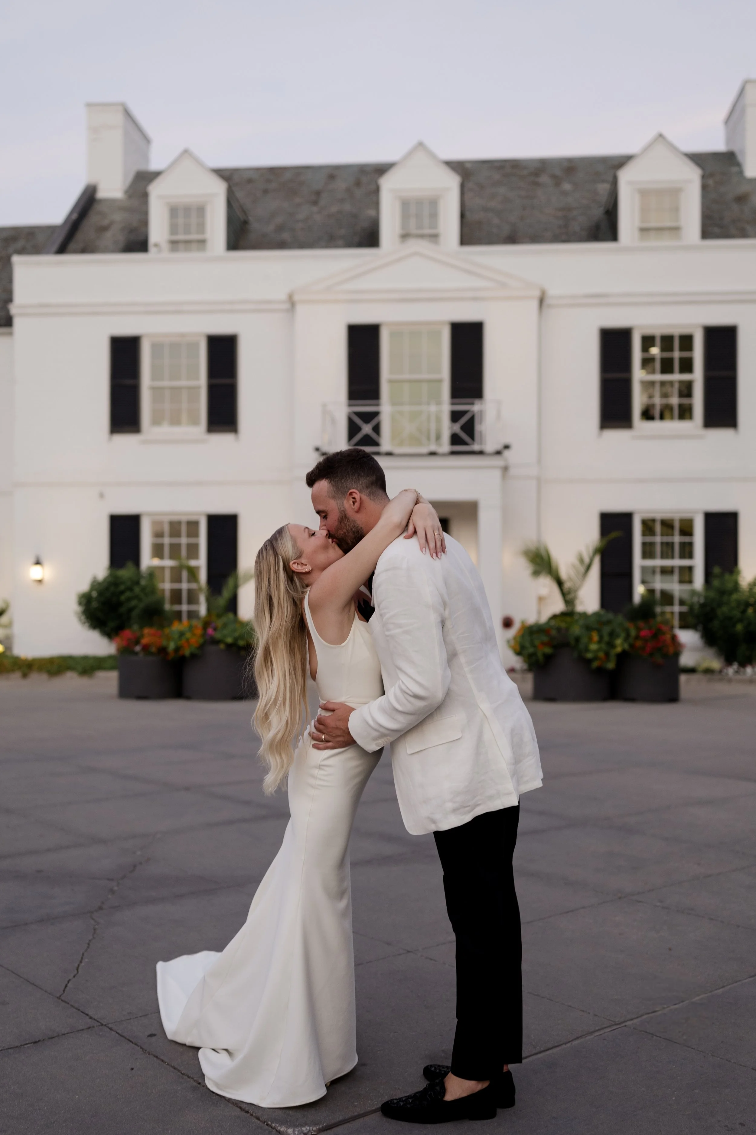 Britt + Brandon - Romantic Summer Wedding at Harding Waterfront Estate