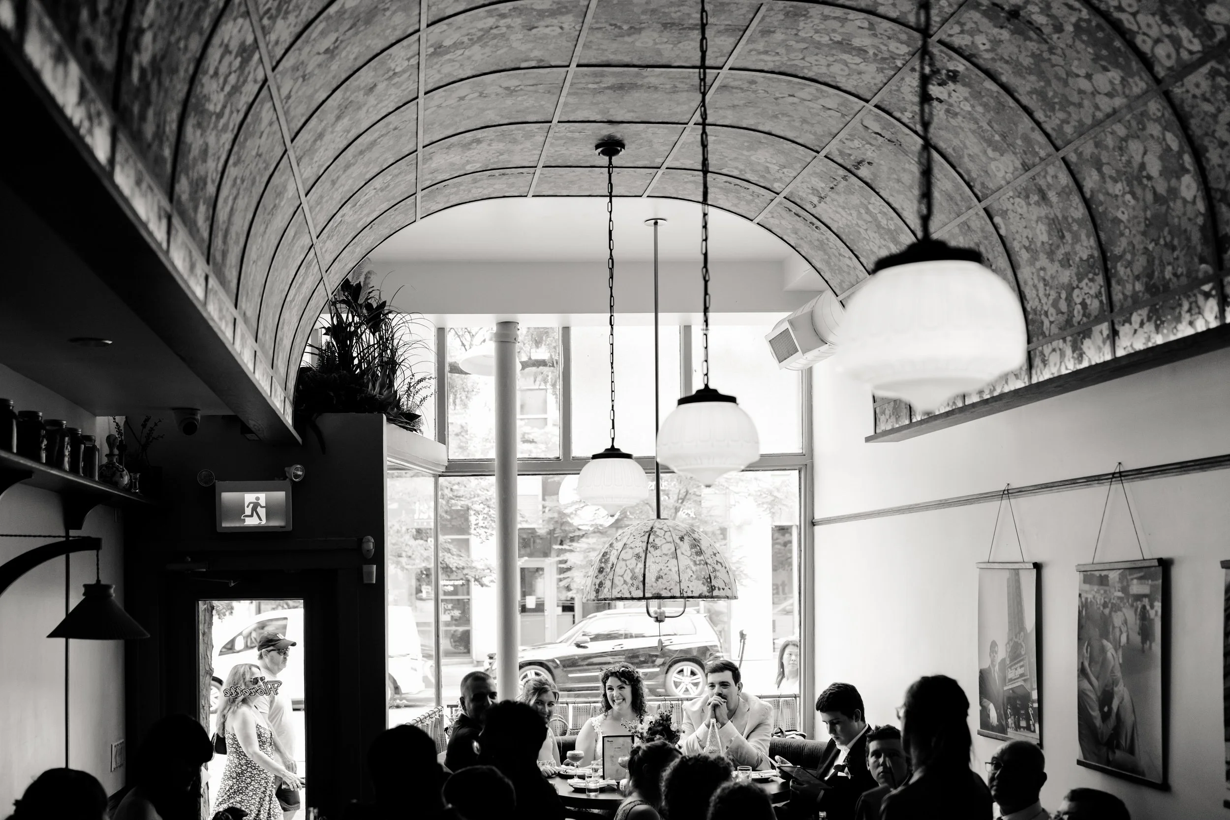 Heartfelt Intimate Restaurant Wedding || M+E || Toronto, ON