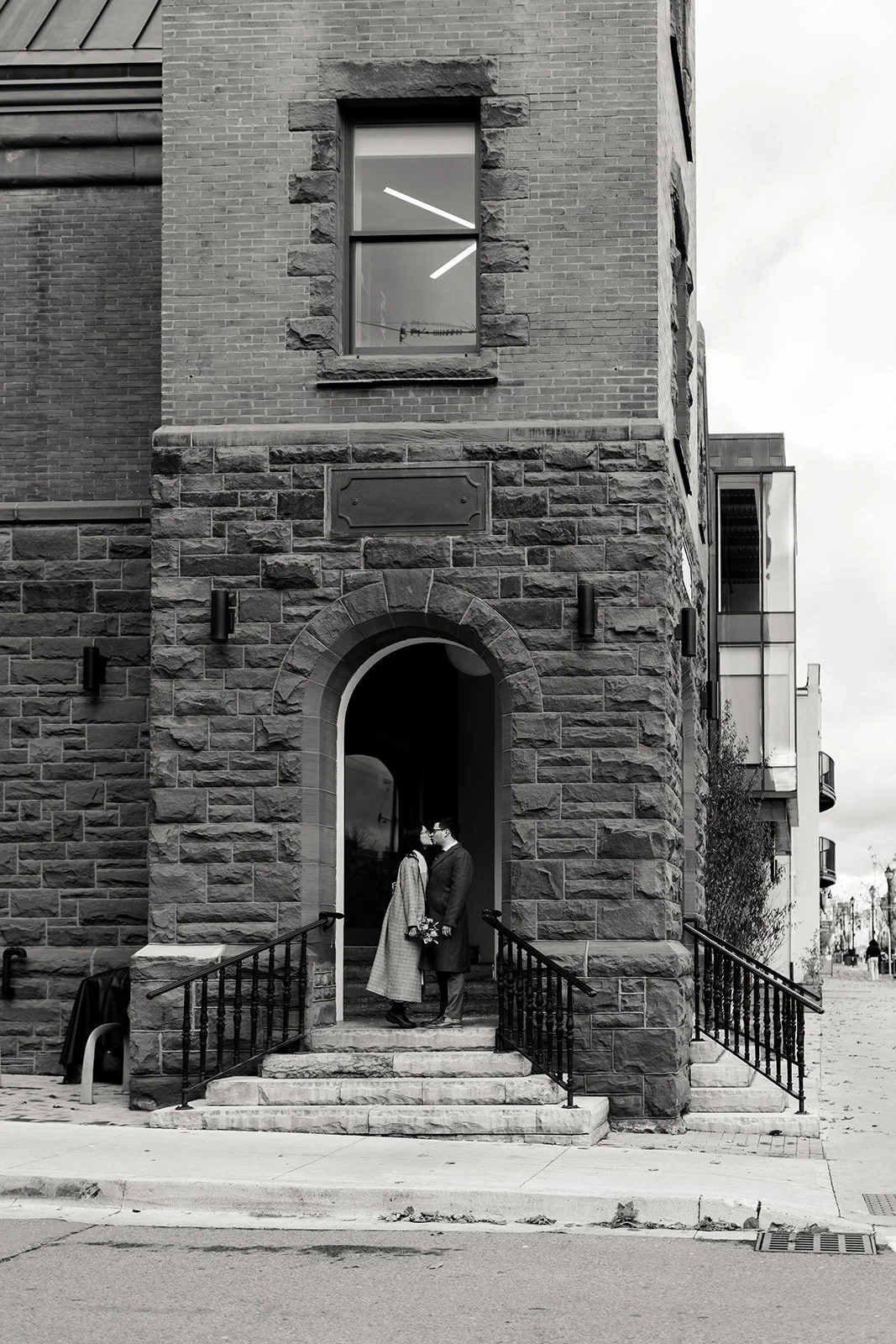 Sandra + Ryan's Uptown Waterloo City Hall Elopement | Waterloo Elopement Photographer