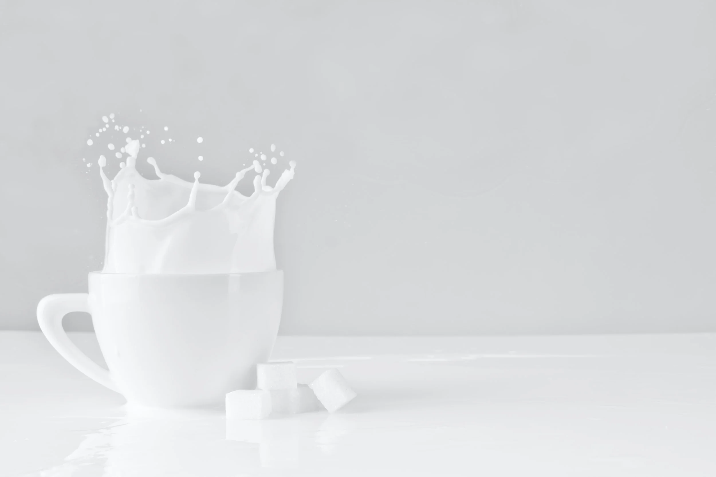 “Anyone who lives on milk …”