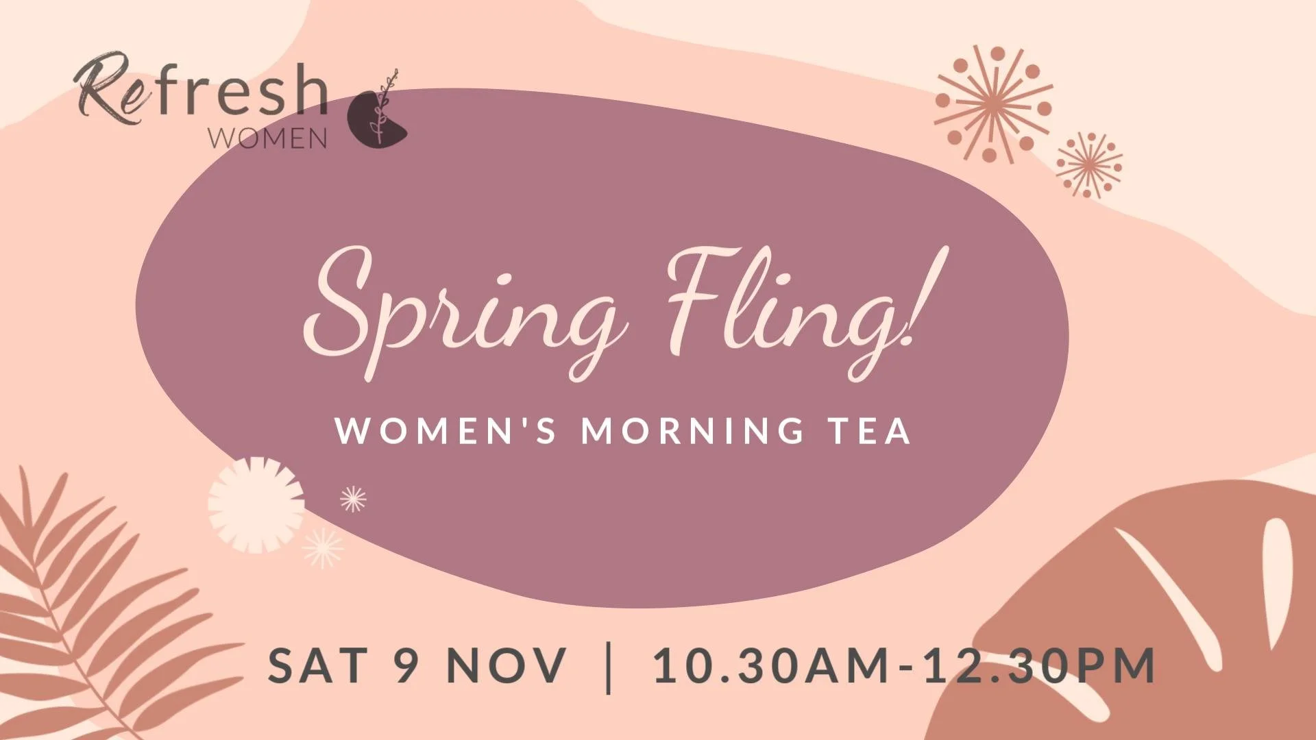 Refresh Women's Spring Fling!