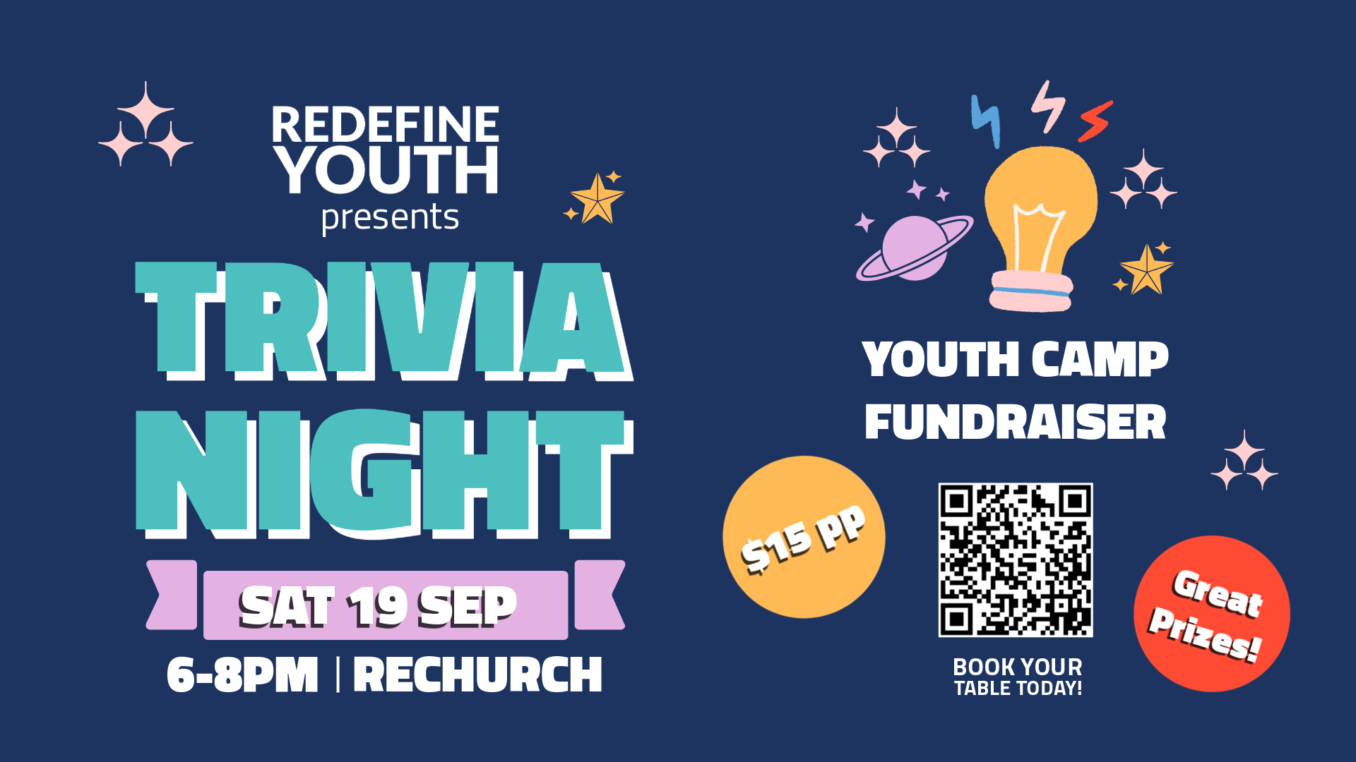 Trivia Night - Youth Camp Fundraiser
