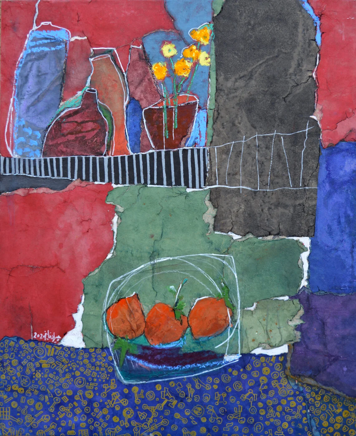 100x80cm | Mixed media