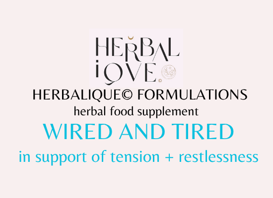 Wired and Tired - in support of tension and restlessness