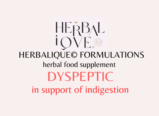 Dyspeptic - in support of indigestion