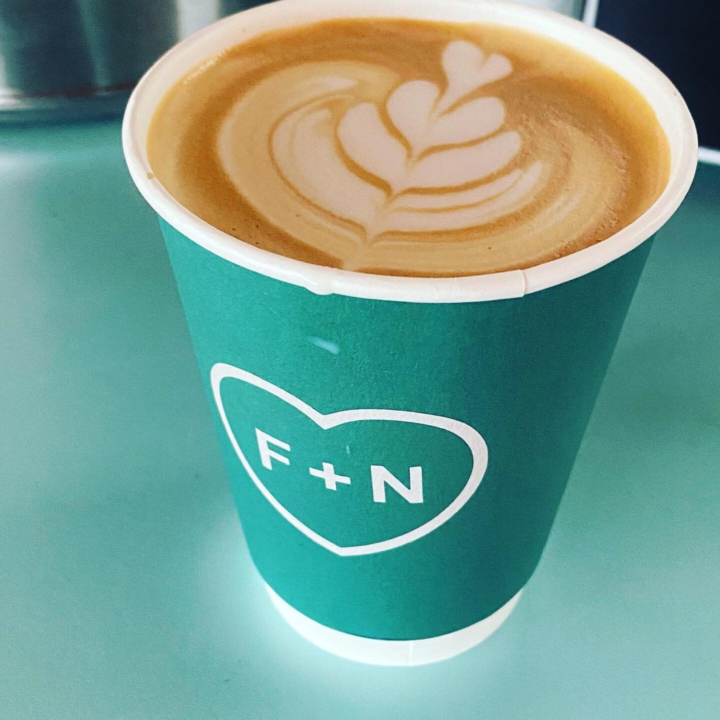 We&rsquo;re open today for your bank holiday beach walk! 🚶🚶&zwj;♂️☕️ #fredandnancys #killineybeach #killiney #bankholiday #latteart