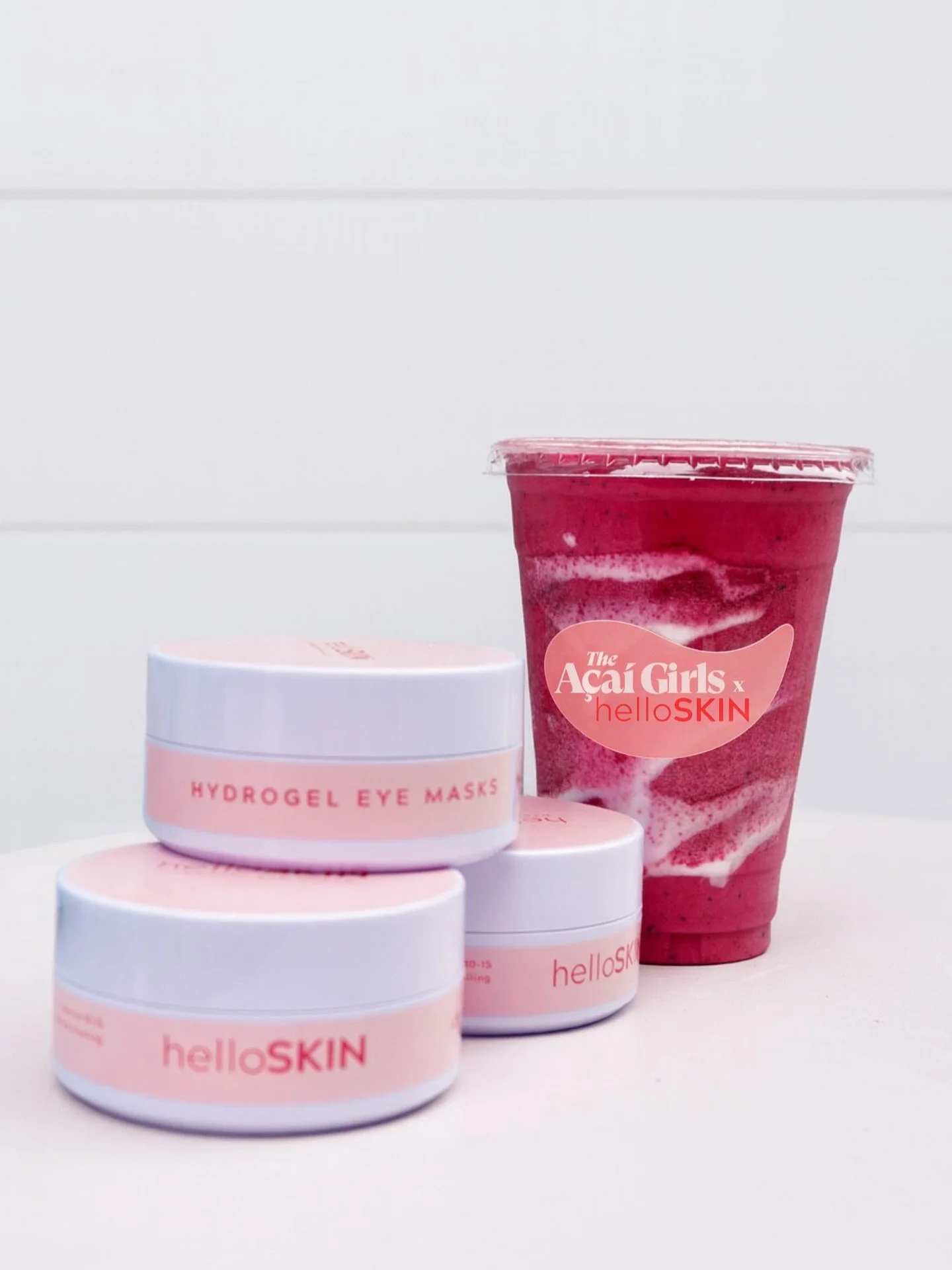 Your week just got better 💫 Tomorrow we&rsquo;re dropping a limited edition smoothie inspired by helloSKIN&rsquo;s cult-fave Hydrogel Eye Masks - available for 1 week only at all Acai Girls locations.

Think creamy banana, strawberry, blueberry, oat