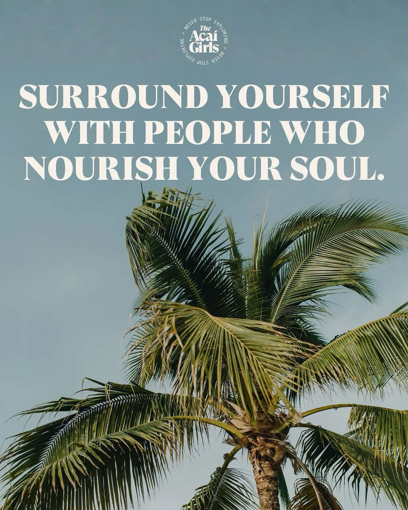 At The Acai Girls, we&rsquo;re all about creating spaces where you can slow down, connect and fill your cup. Whether you&rsquo;re catching up with friends or taking a moment for yourself, our caf&eacute;s are designed to be your feel-good sanctuary.
