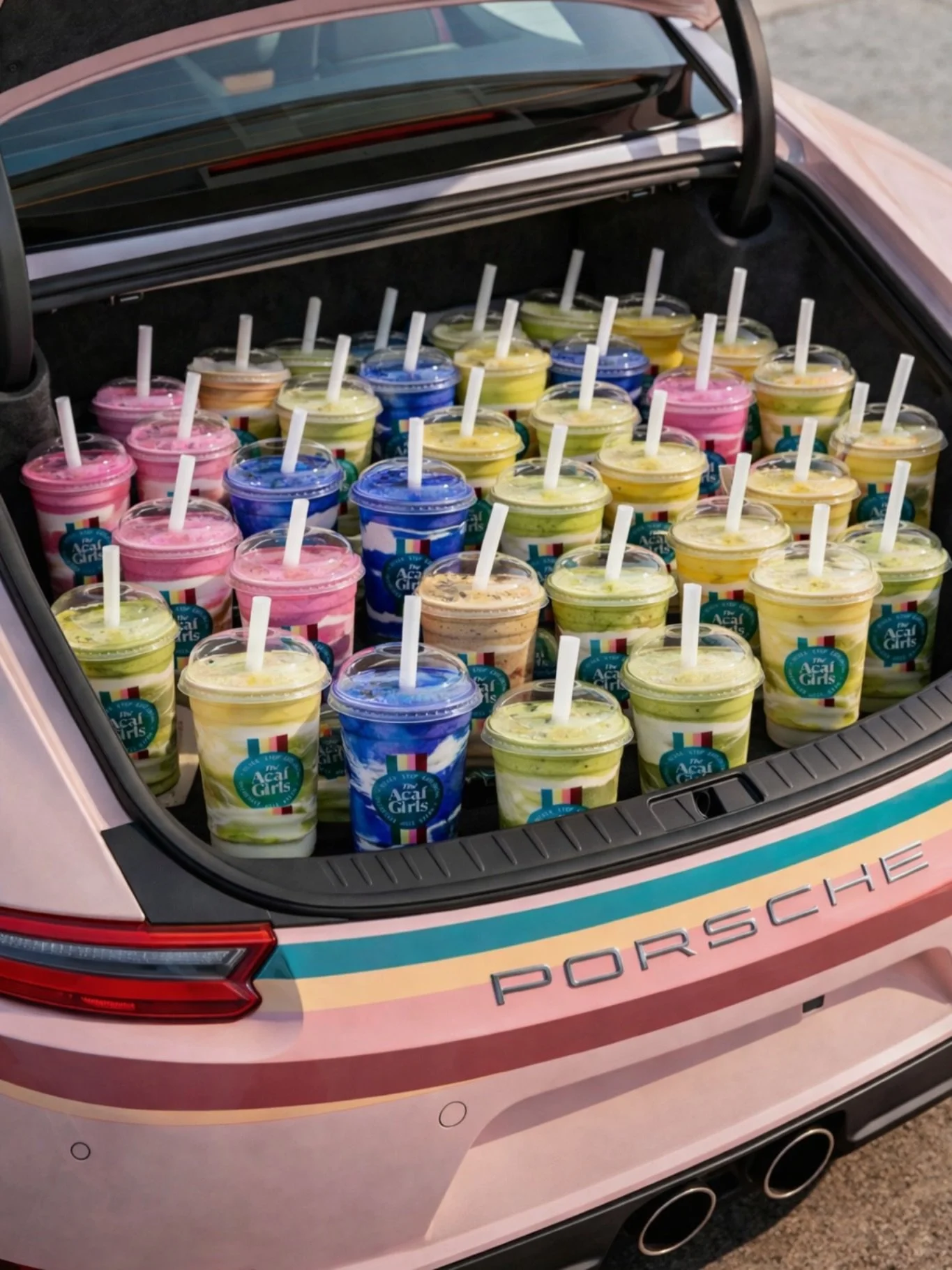 Just a quick refuel. We didn&rsquo;t know how many we&rsquo;d need&hellip; so we got all of them 🥤

Our smoothies are available in-store and on deliveroo.
 
#TheAcaiGirls