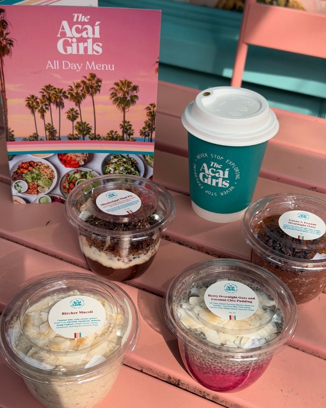 Good mornings start here 🍓
Back to reality after a long weekend calls for something easy.

Our all day pots &mdash; made with gluten free oats and perfect for breakfast, lunch, dessert&hellip; or whenever you need something good.

#TheAcaiGirls