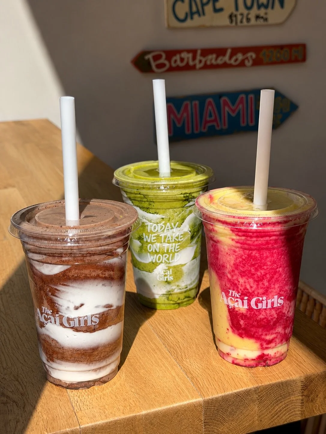 Summer&rsquo;s favourite accessory just got an upgrade. Three new smoothie flavours are dropping next week.

Can you guess what&rsquo;s blending? 👀🍵🍓🥤