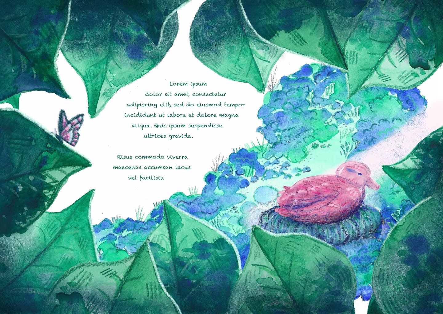 A piece for my portfolio, based on the beginning of a fairy tale. Created with watercolour and Neocolor II and finished with Procreate and Photoshop.

#illusration #mixedmedia #childrensbookillustration #childrensbook #bookillustration #watercolor #w