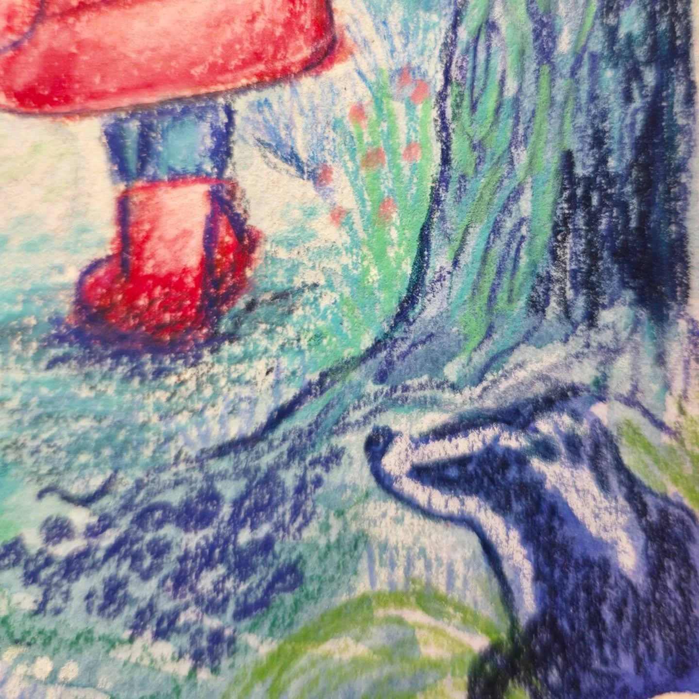 Details from a work in progress. 

The first part is with watercolour and coloured pencils. Next to add the final details. This was on fancy new Archers paper that I was scared to waste but I'm glad I went for it. 

Happy new year

#illustration #wat