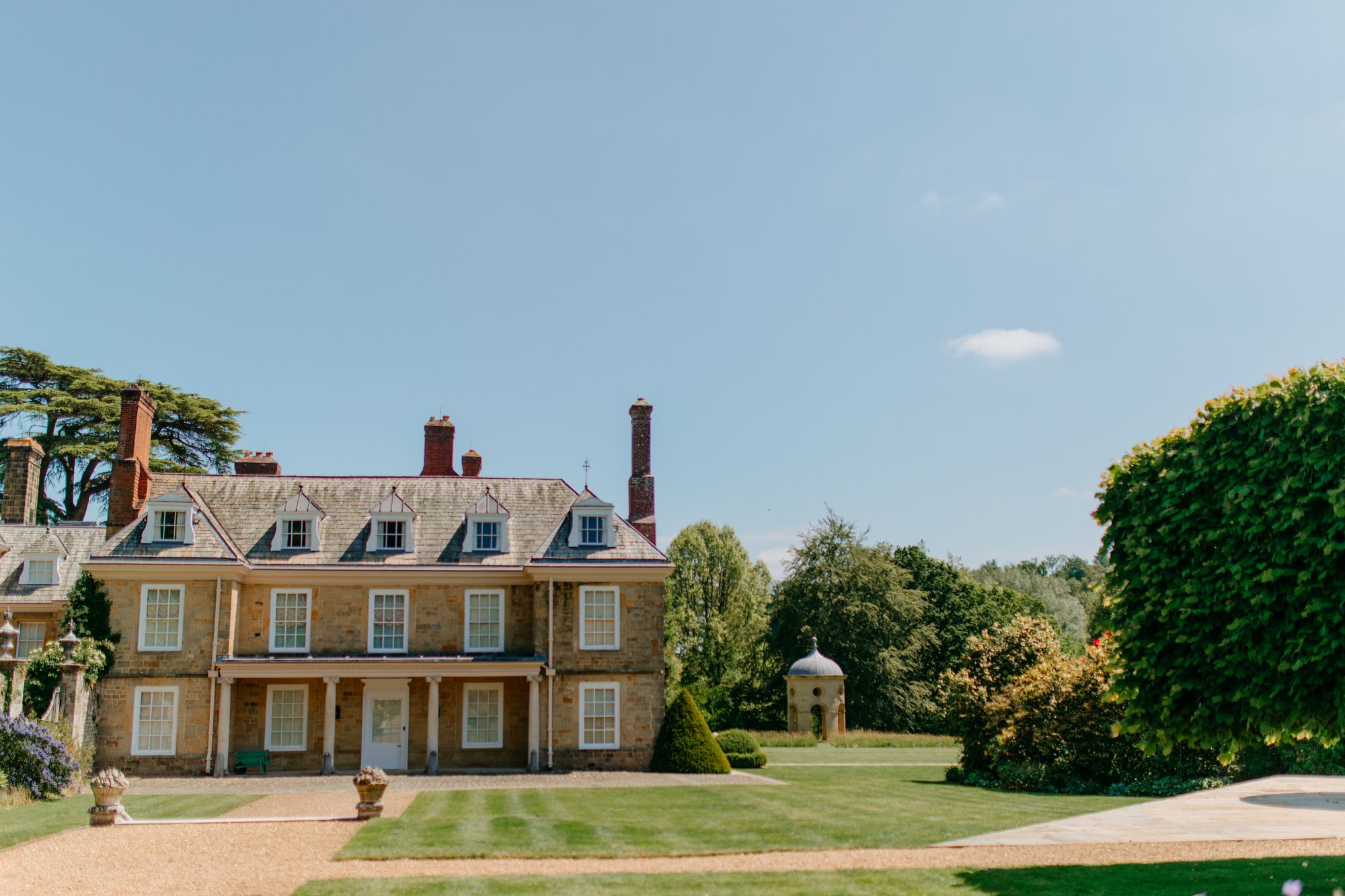 The house at Woolbeding gardens photography