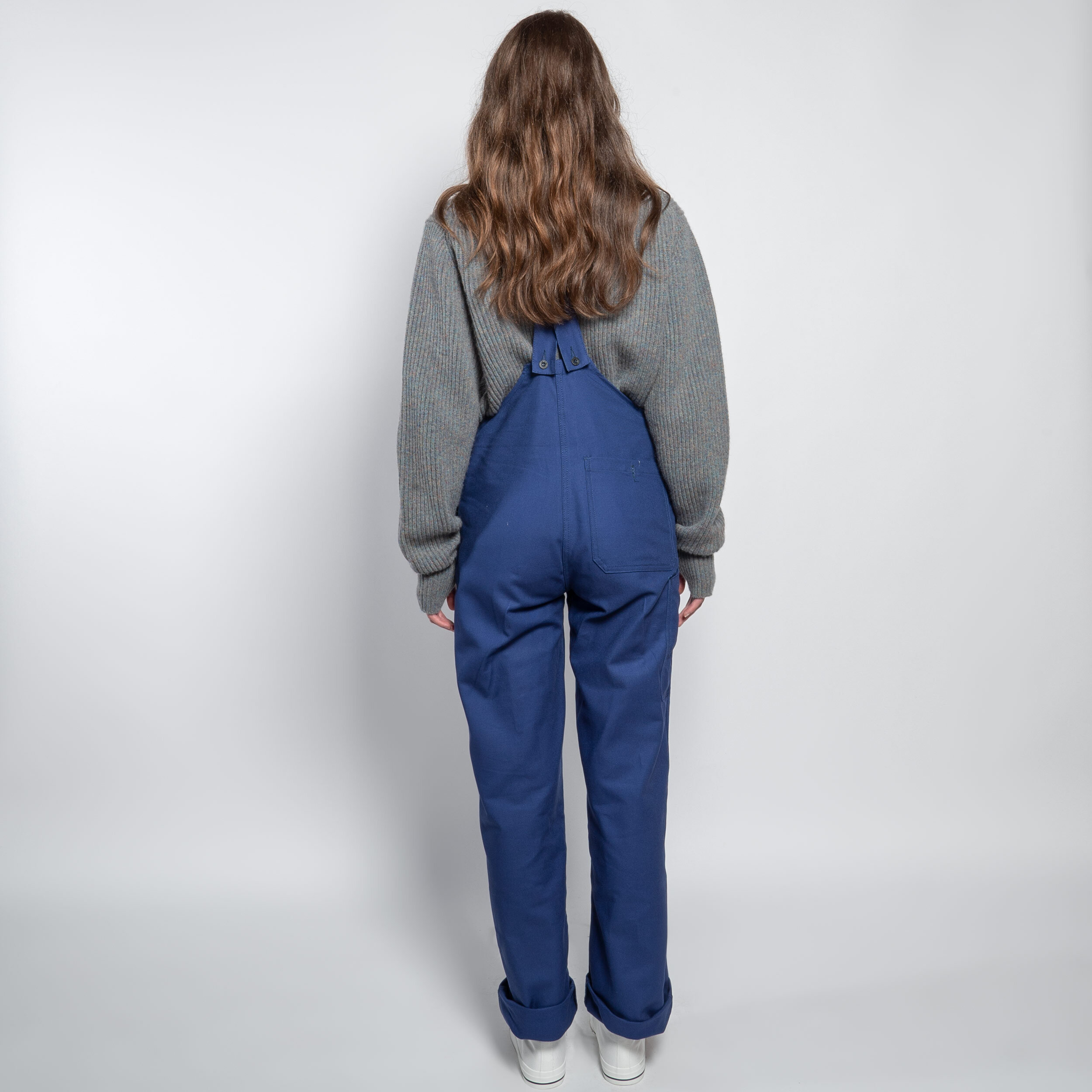 Le Laboureur French Cotton Overalls in Navy — GARDENHEIR