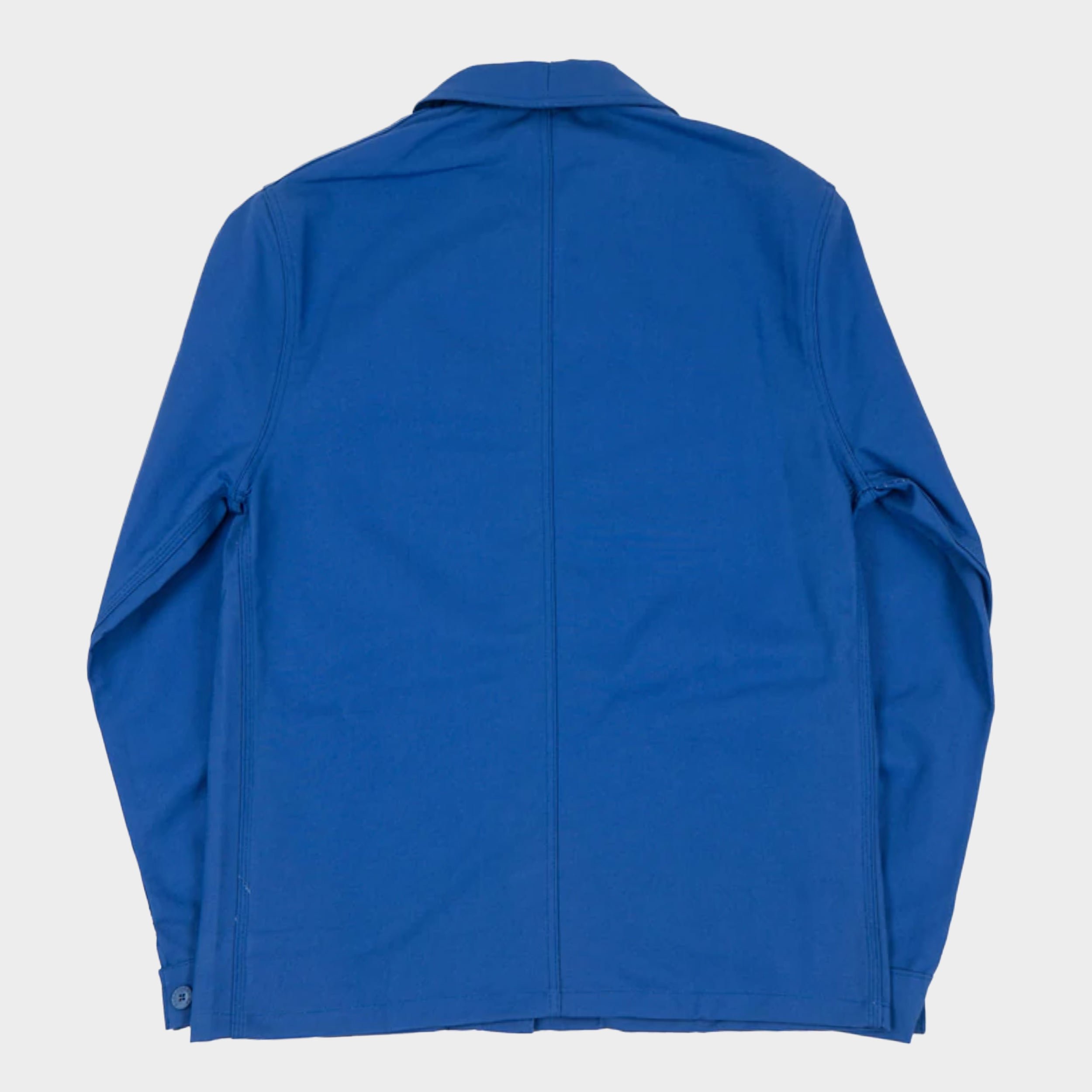 Le Laboureur French Cotton Work Jacket in French Blue — GARDENHEIR